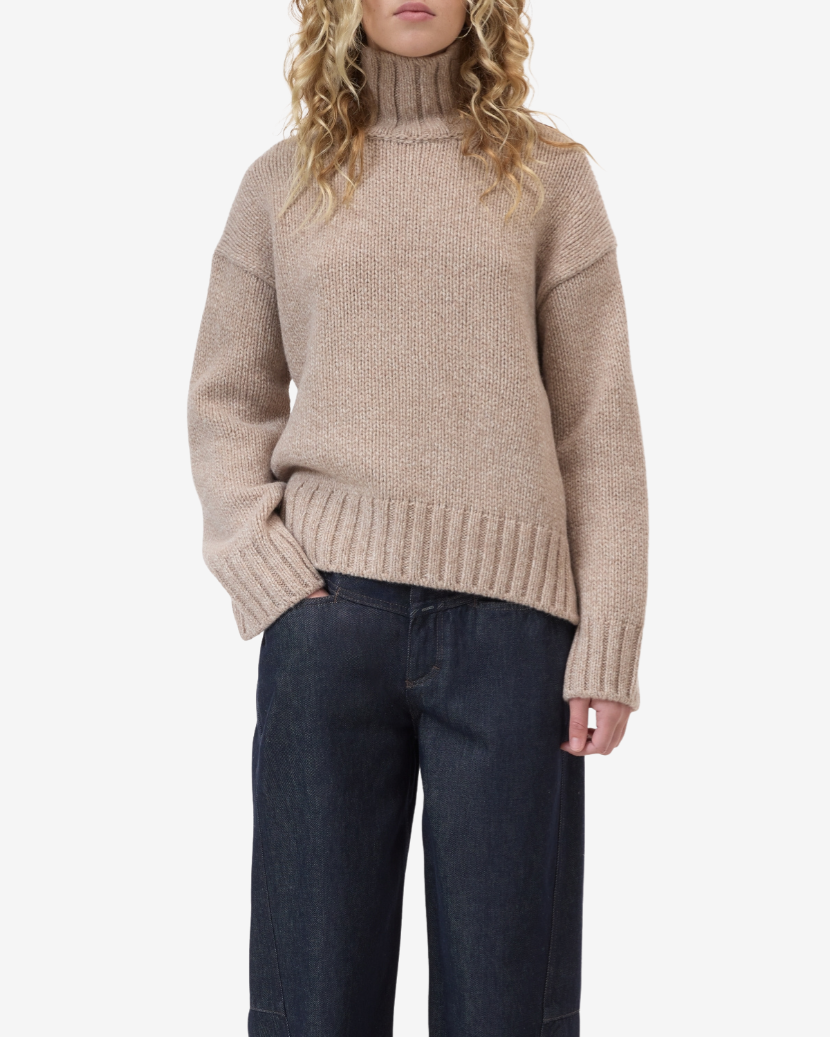 Rolli longsleeve Clay beige