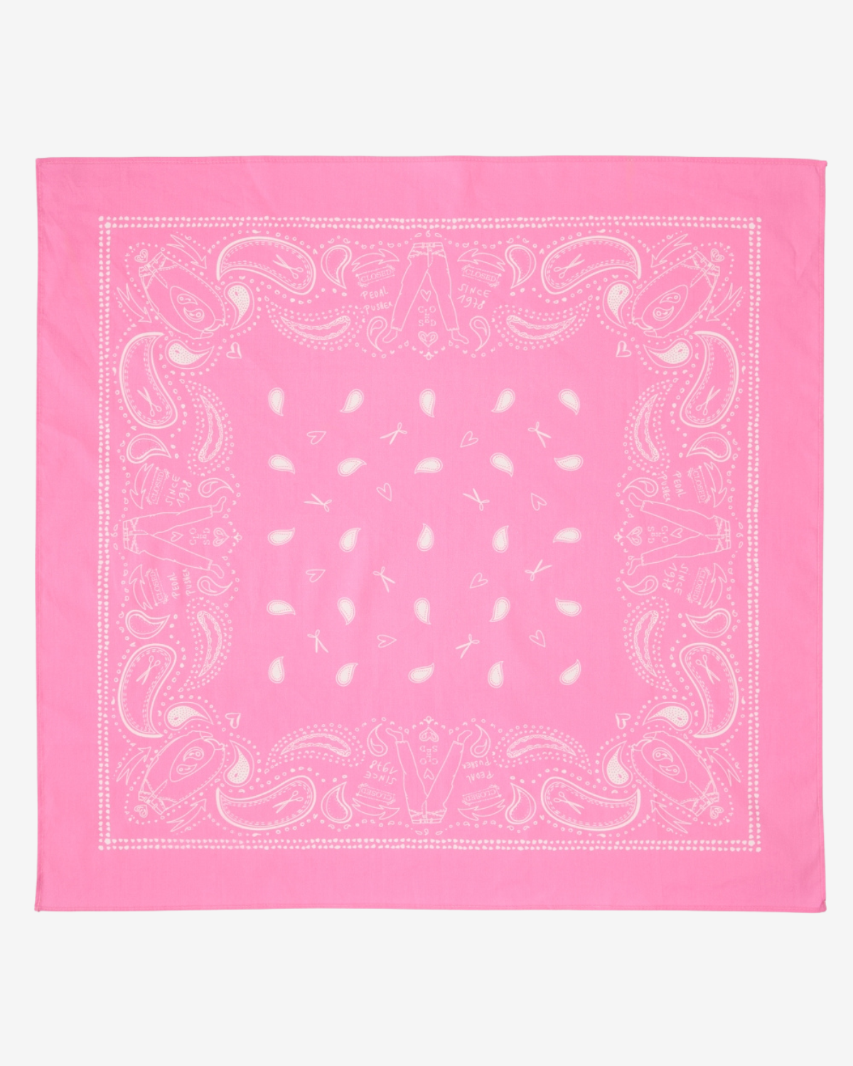 Bandana flamingo pink