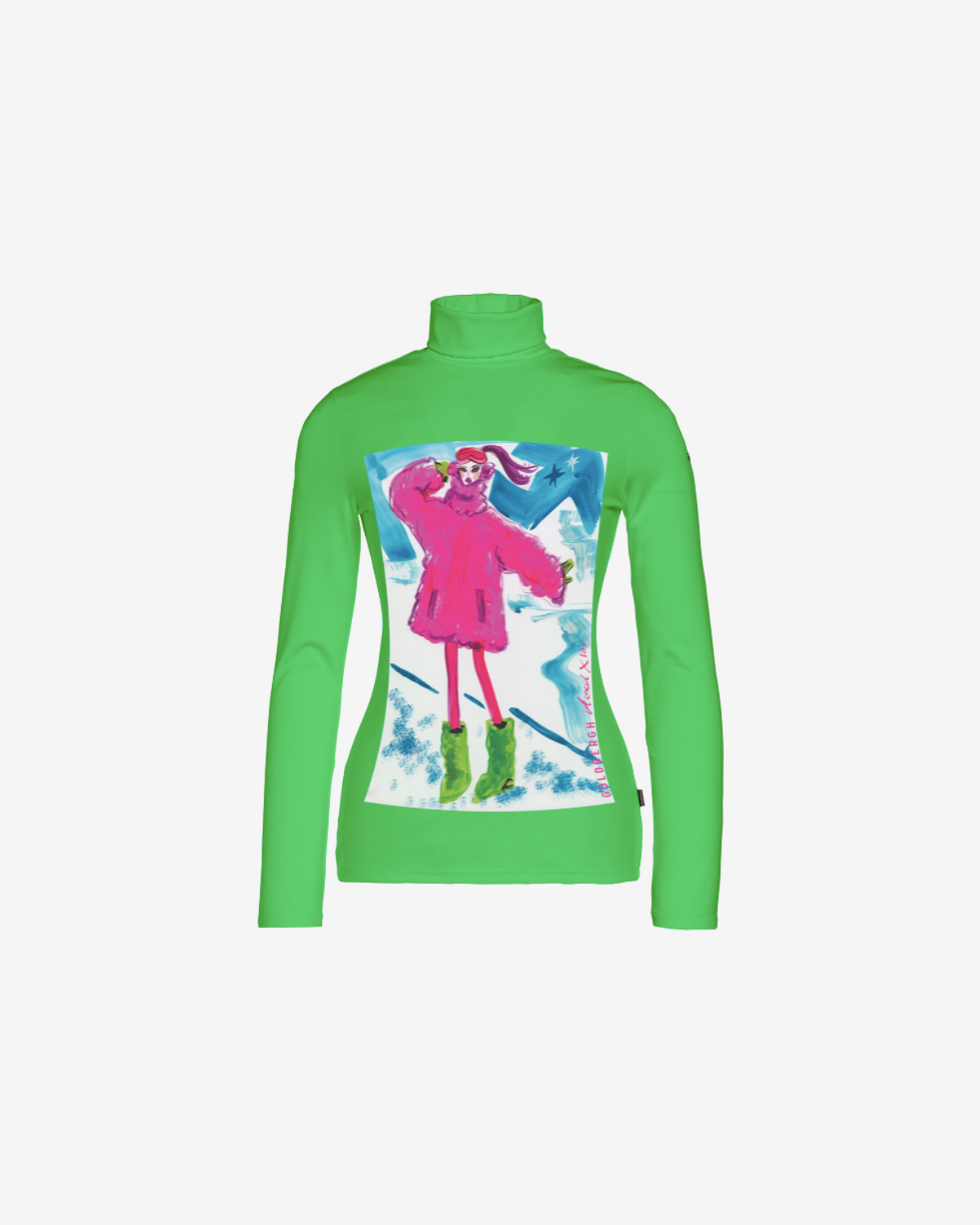 COOLGIRL long sleeve tee flash green
