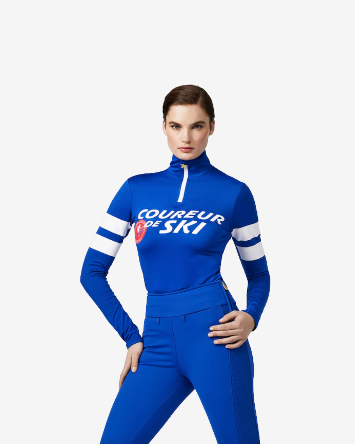 RIDER ski pully dazzling blue
