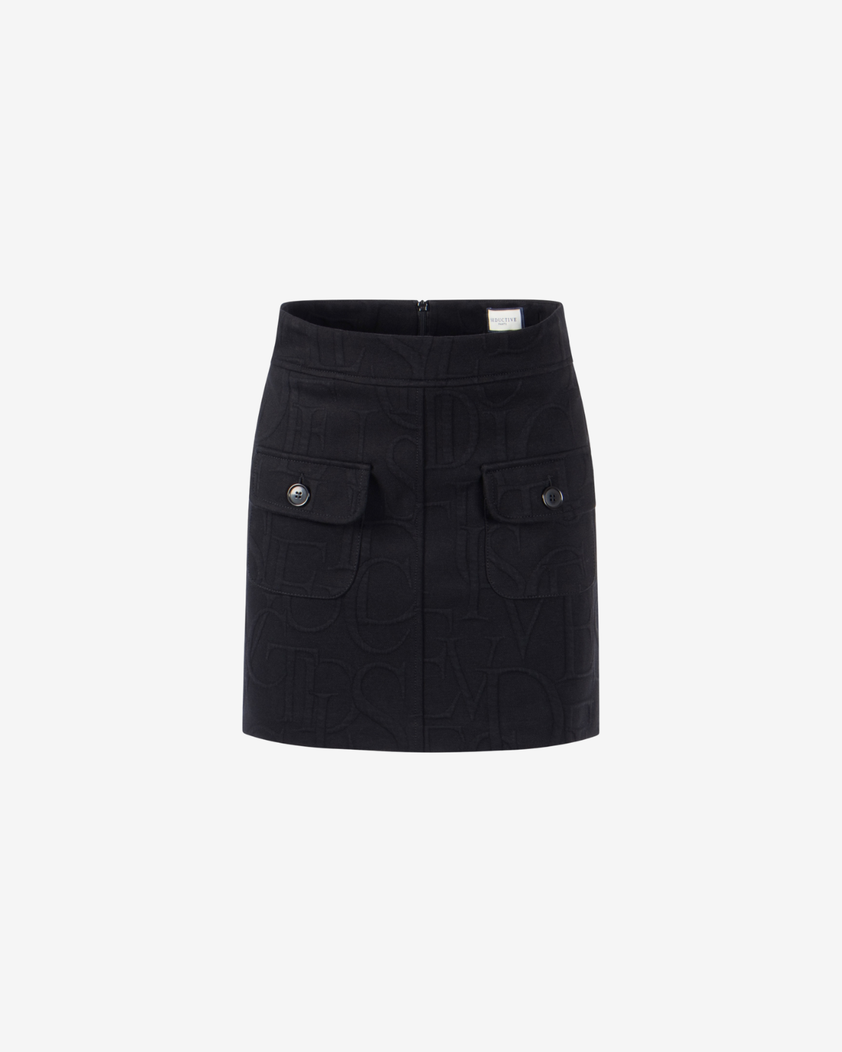 paris seductive letter jersey Schwarz