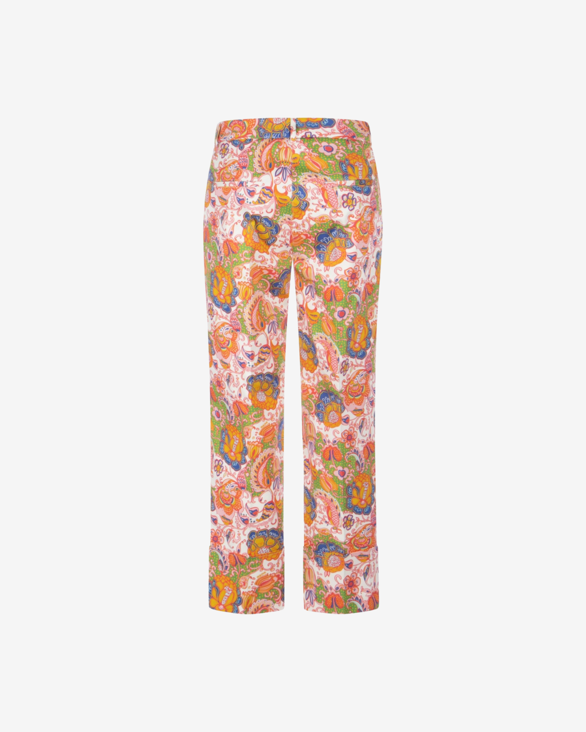 Mia red pink paisley