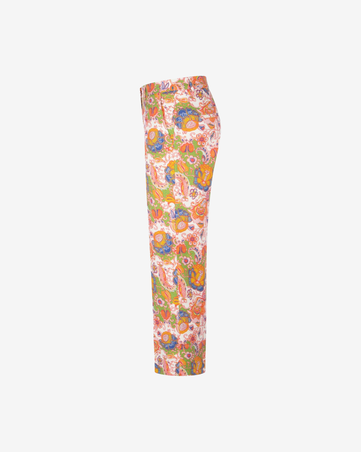 Mia red pink paisley