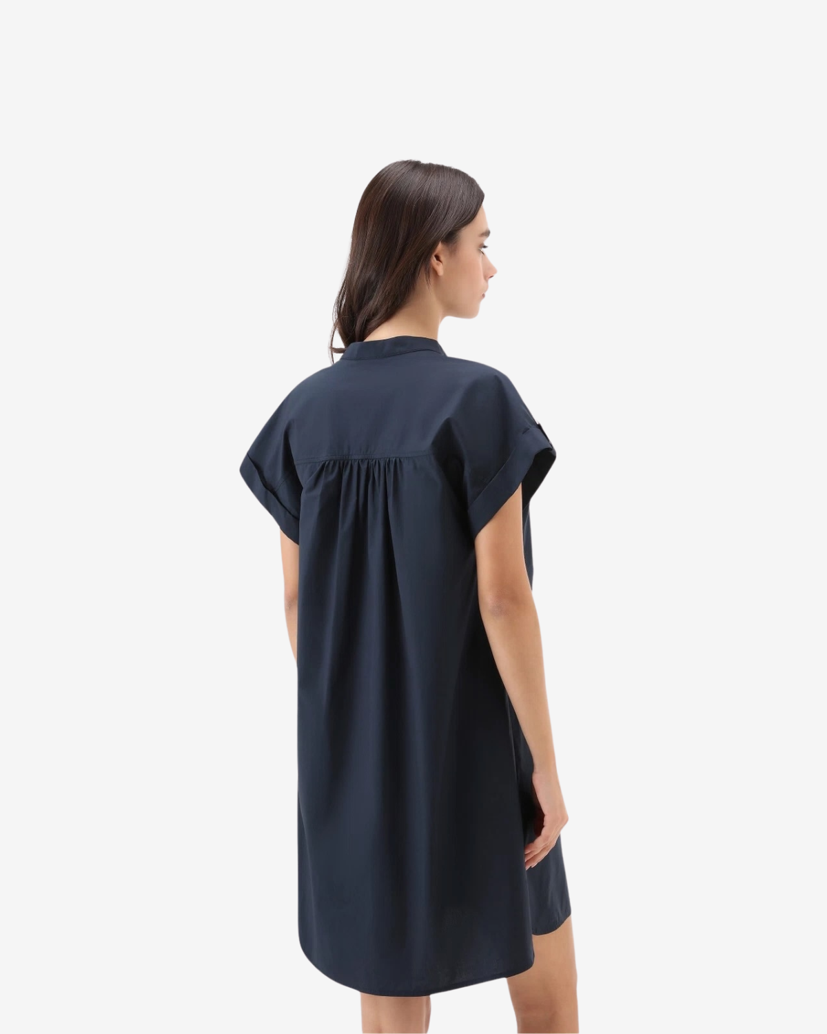 Poplin medium dress melton blue 2
