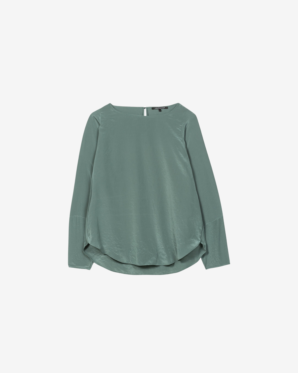 langarmen shirt smaragd