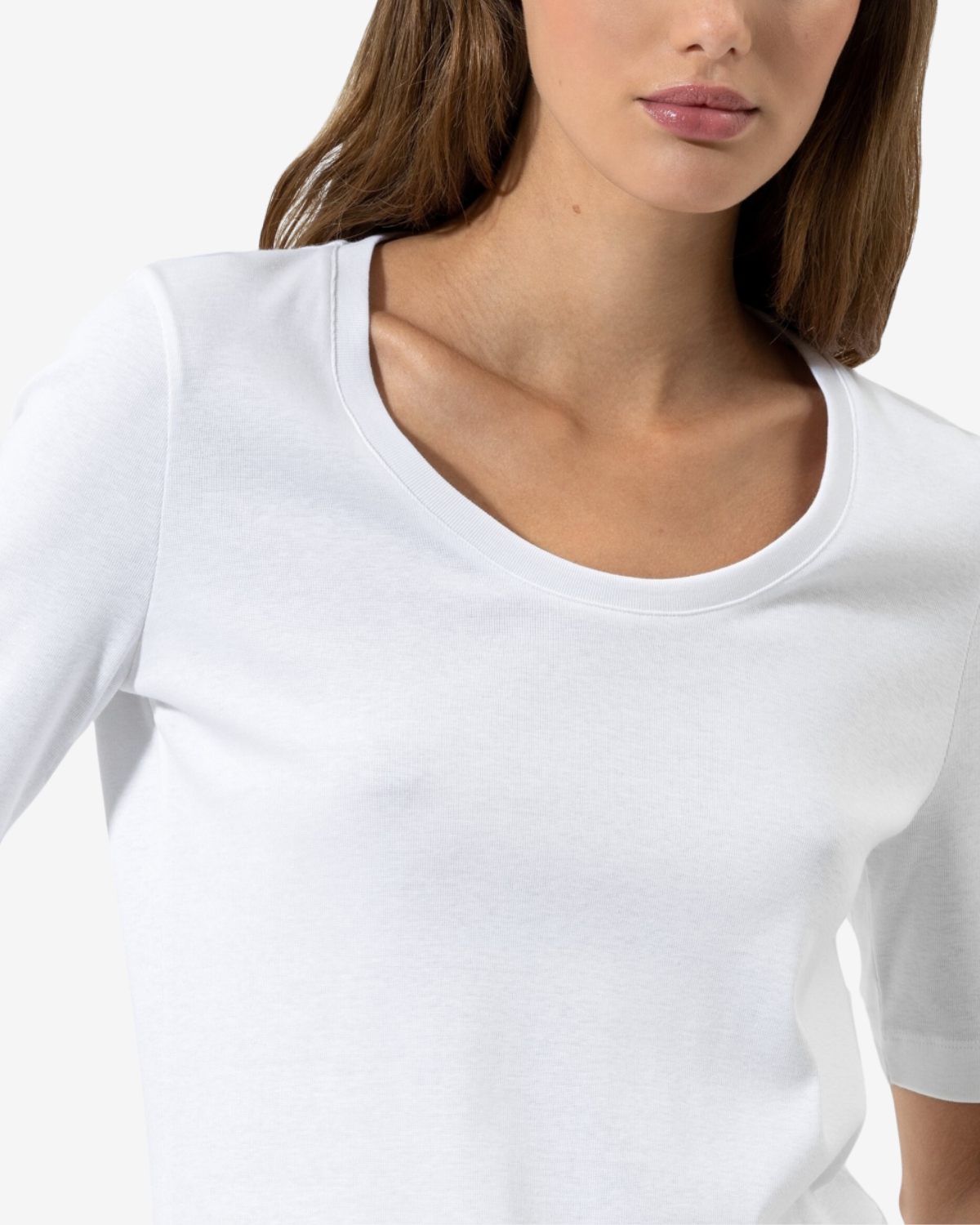 t-shirt aus organic-cotton White