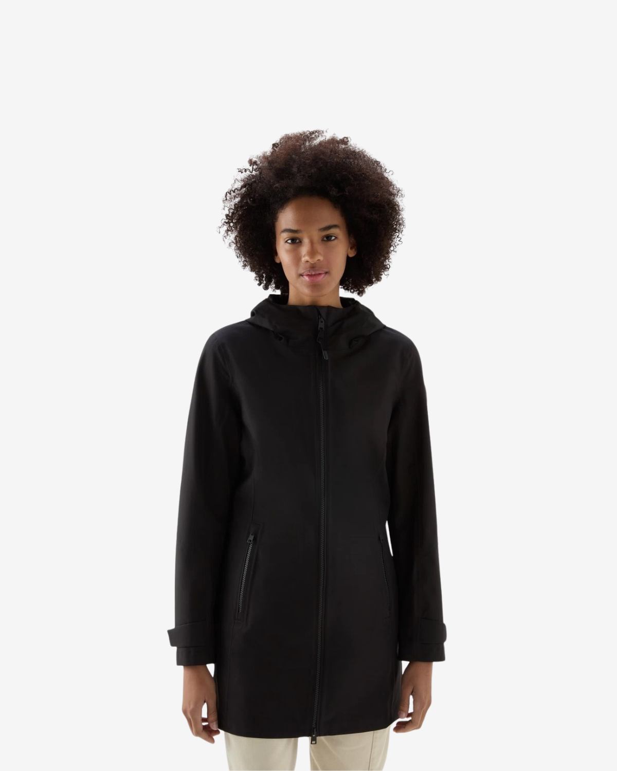 leavitt light parka black