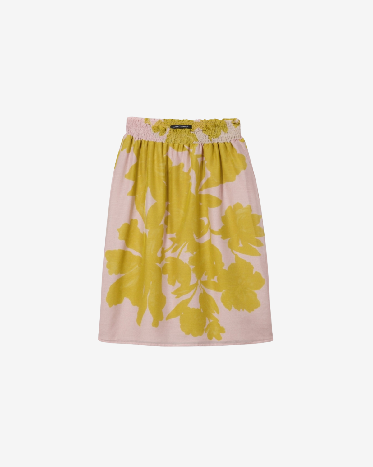 rock mit blossom-print Multi