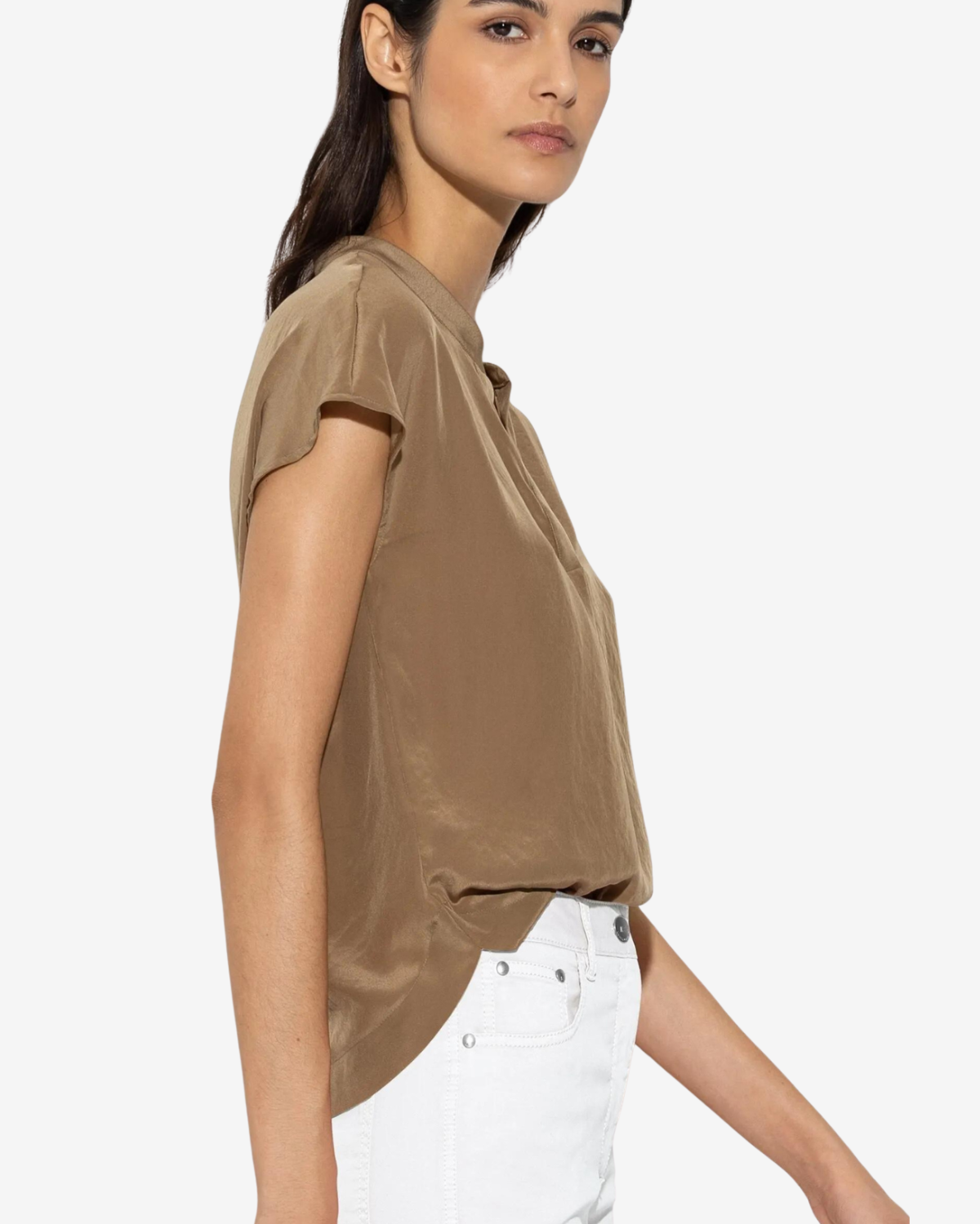 Blouse tobacco