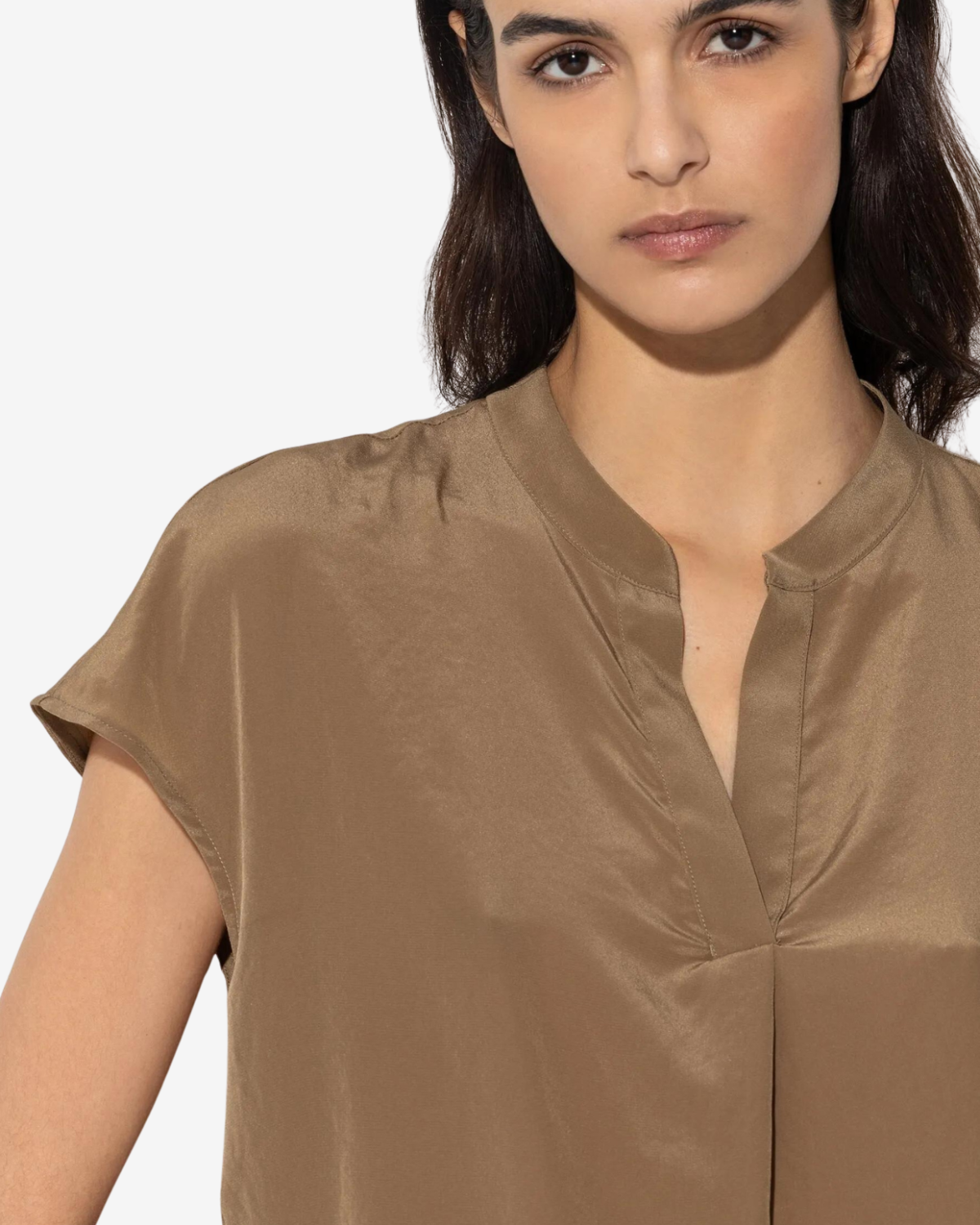 Blouse tobacco