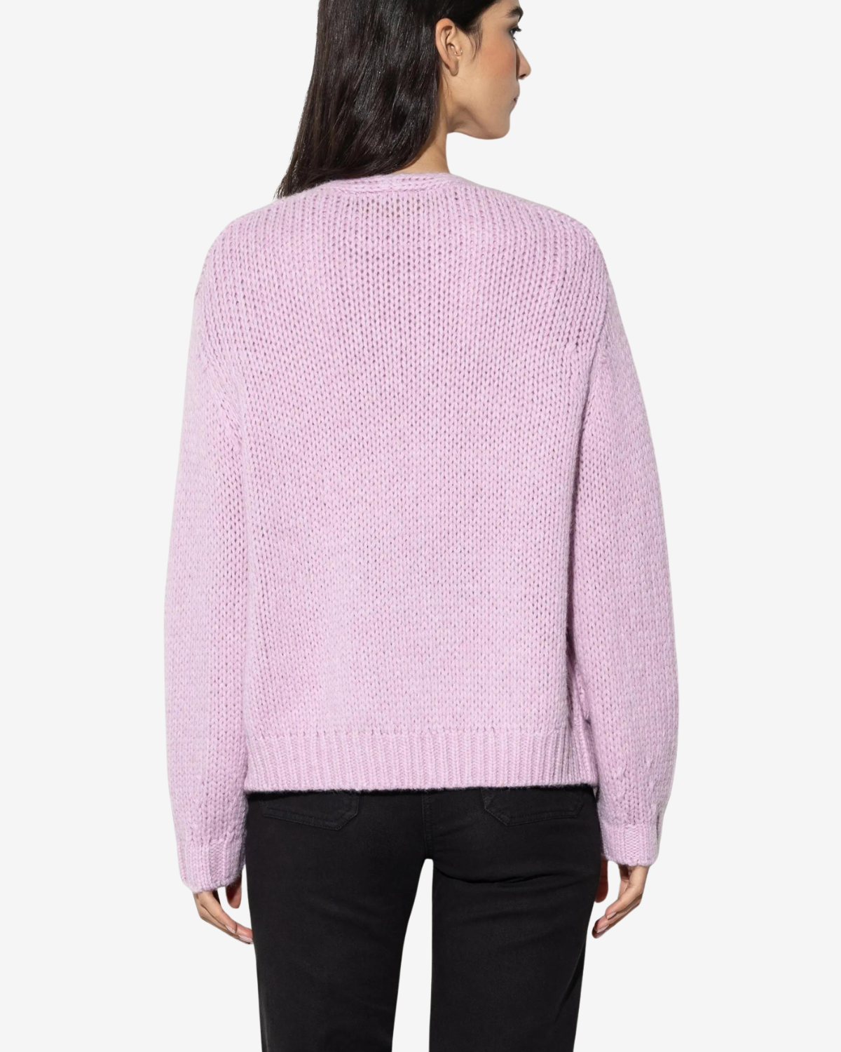 Cardigan faded lavender