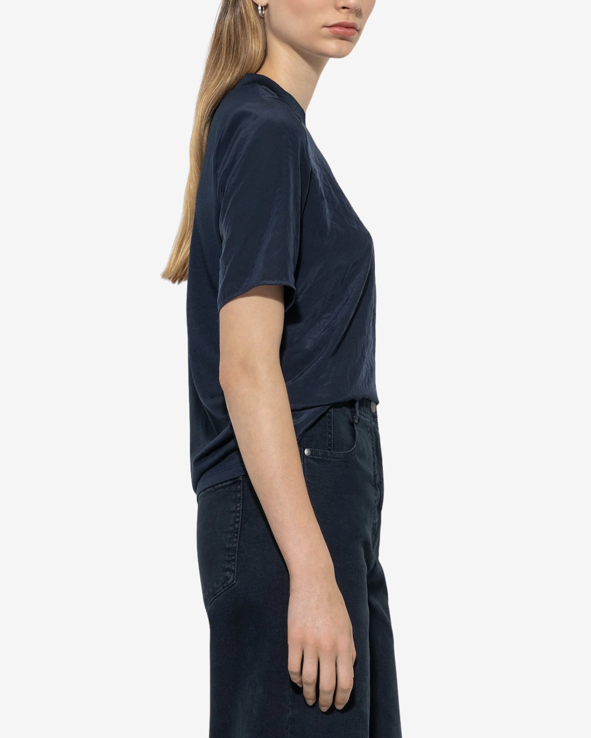 V-neck Shirt midnight blue