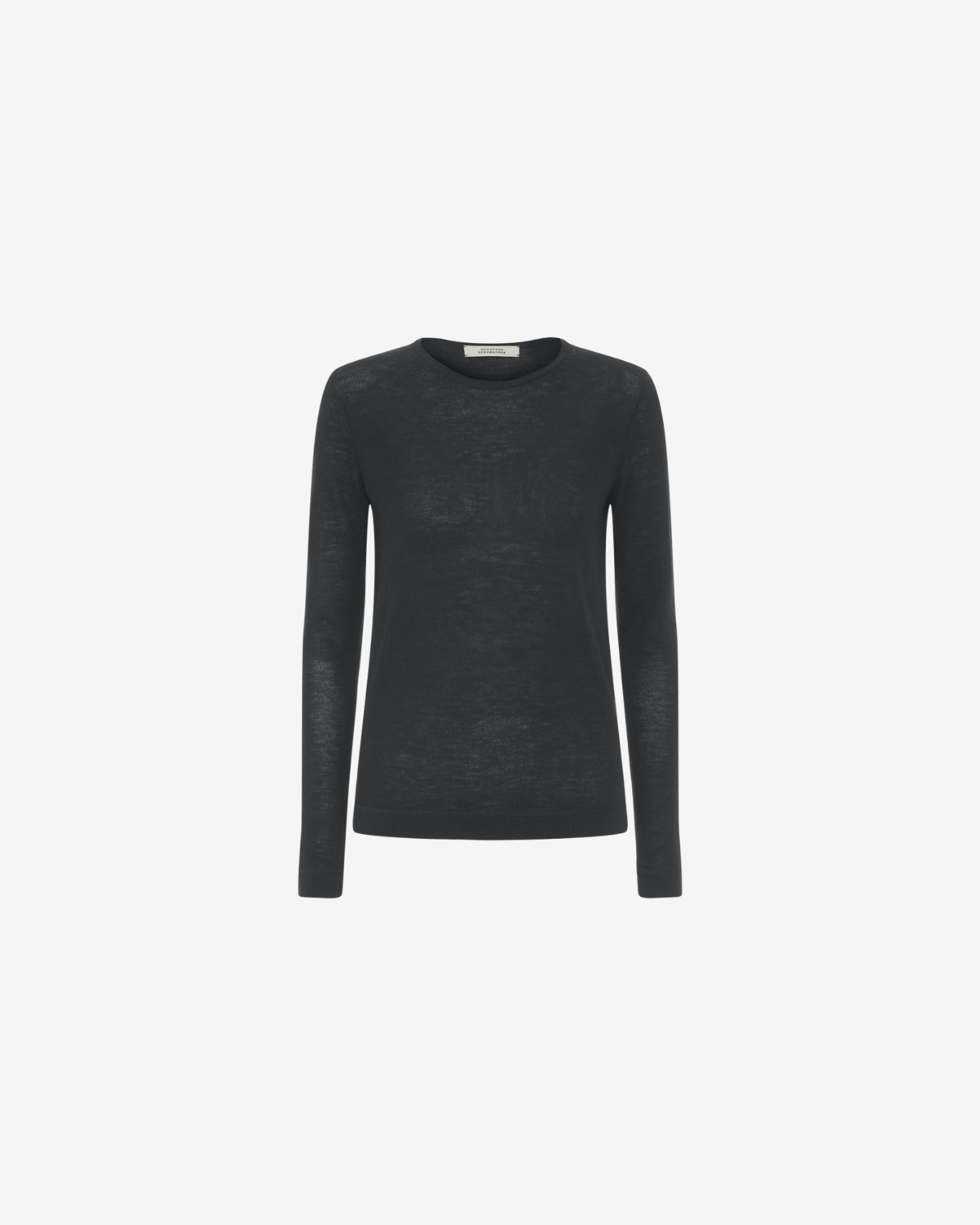 Bodycon luxury o-neck Pure black