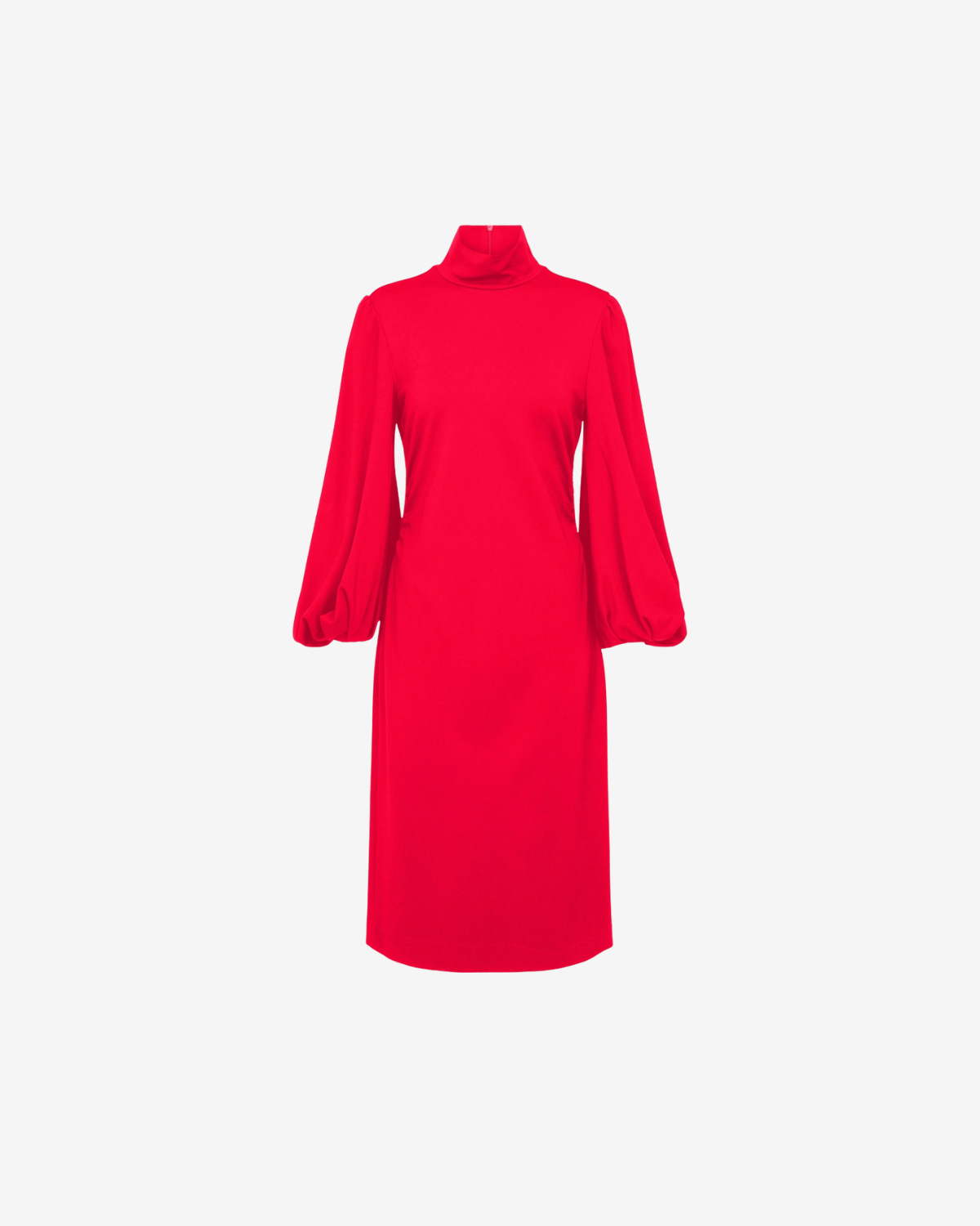 Emotional essence dress deep red