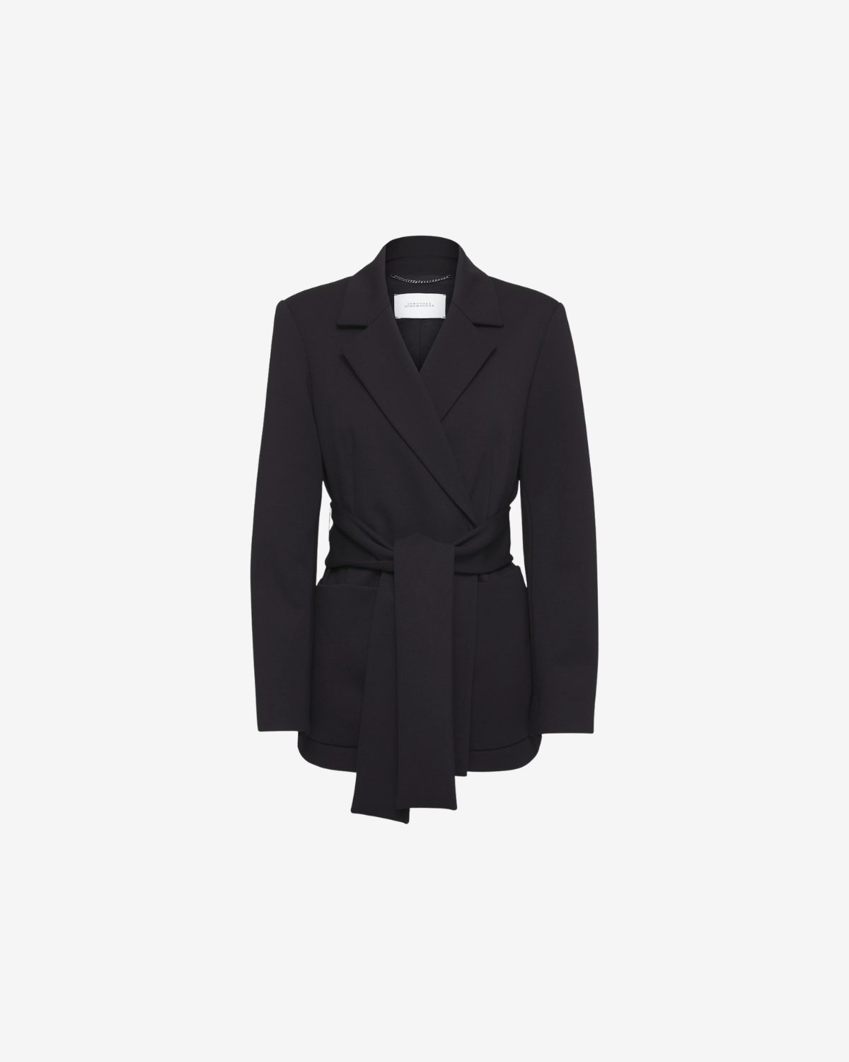 Emotional essence jacket Pure black