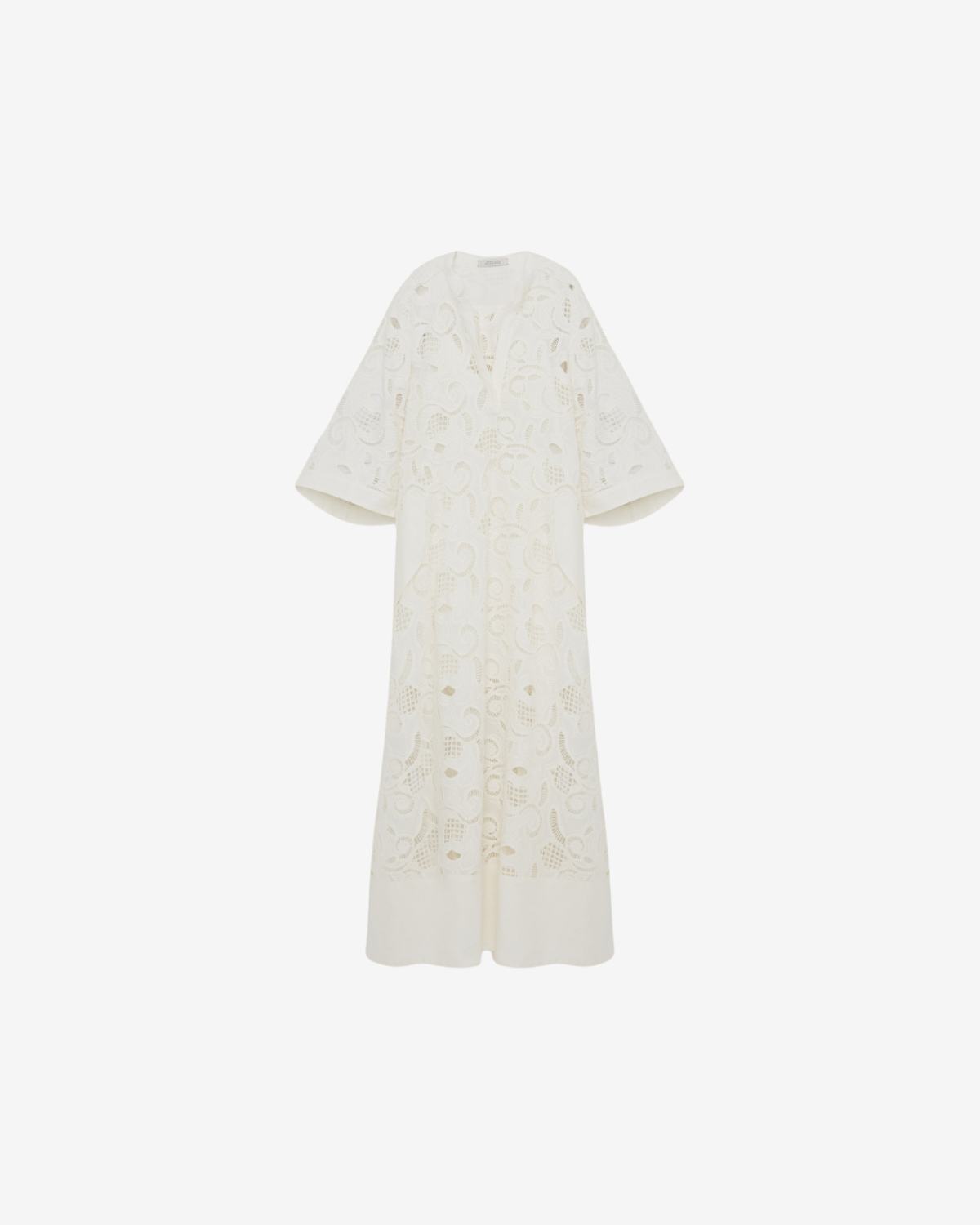 GENEROUS GAZE dress camellia white