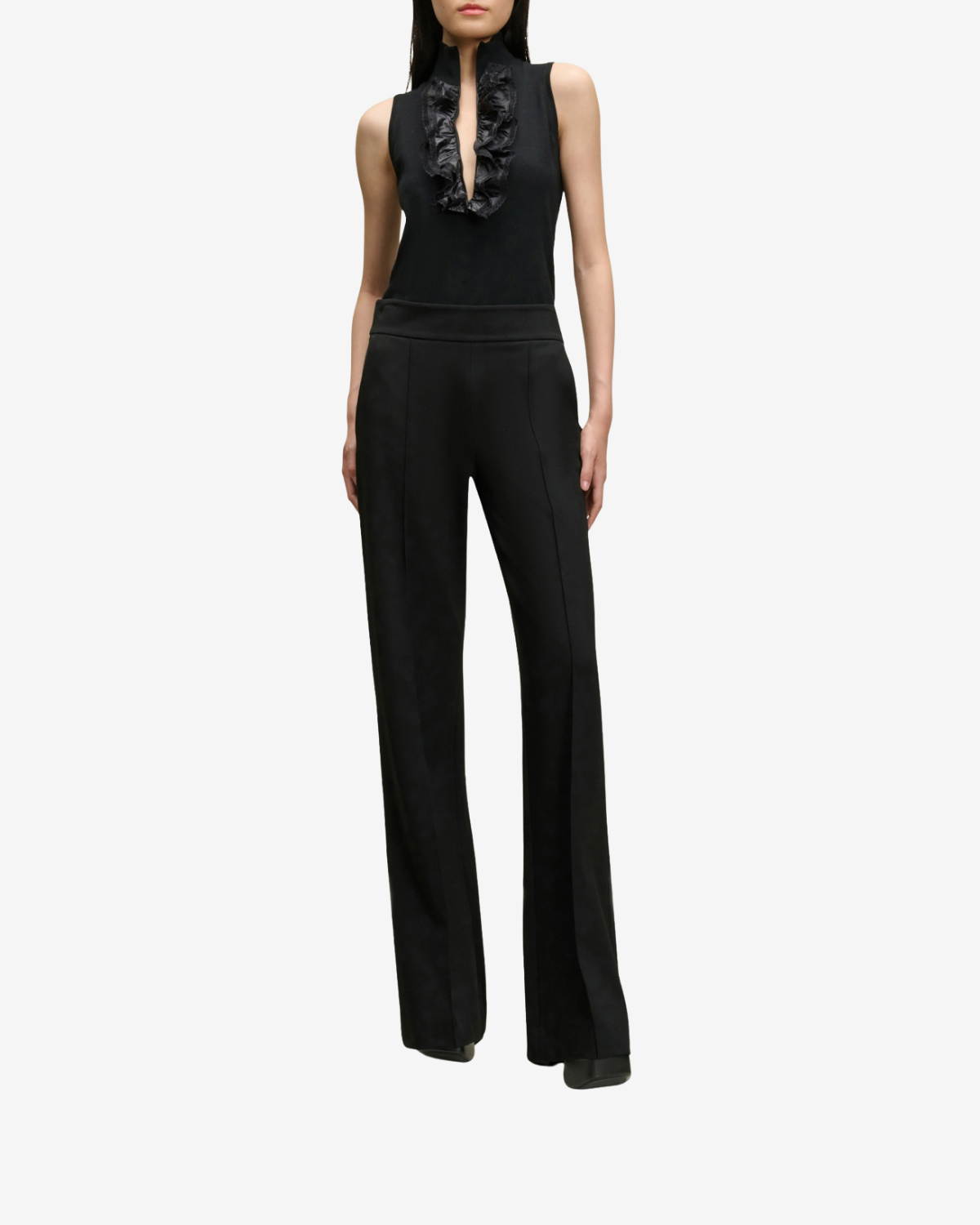 Emotional essence pants Pure black