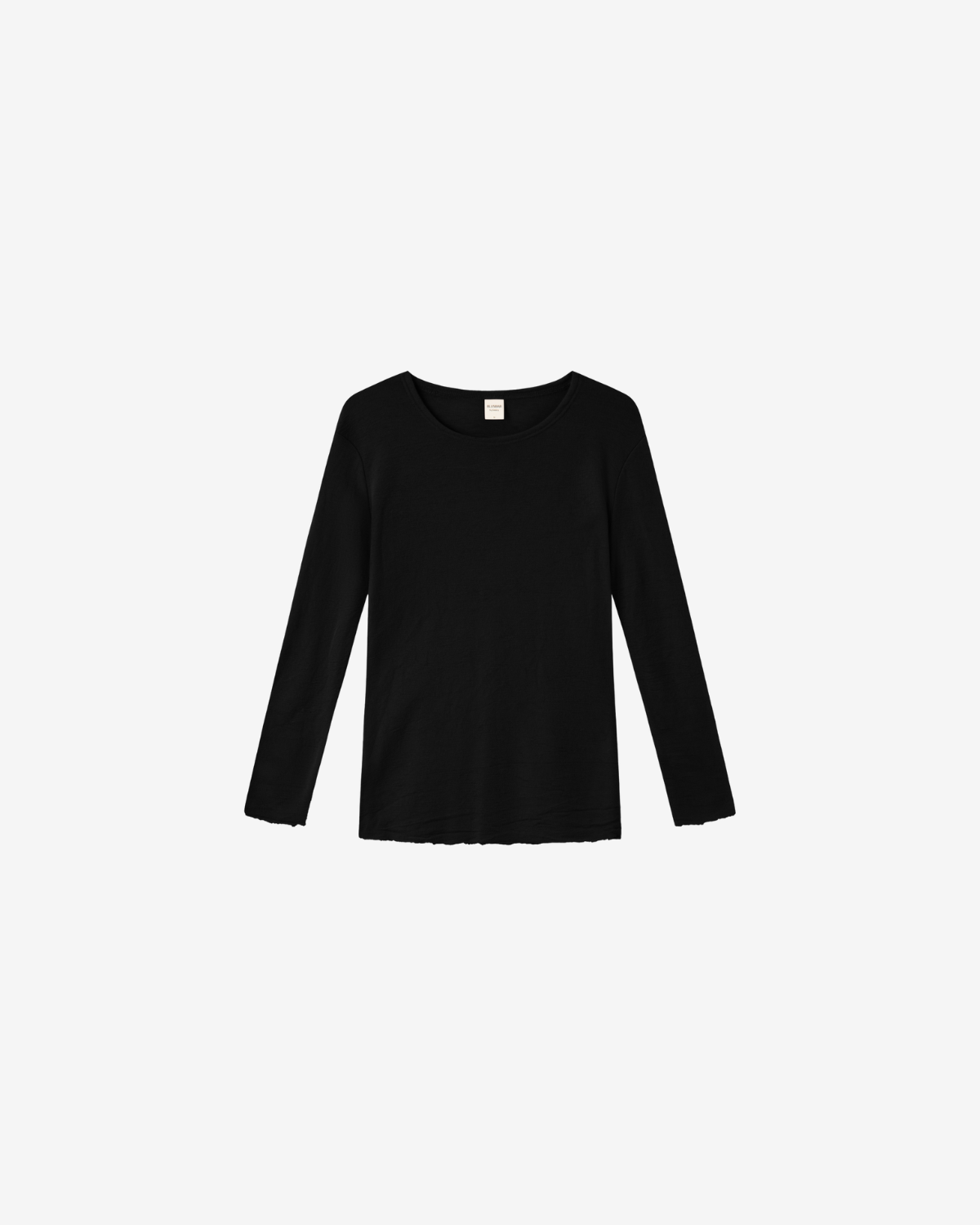Shirt R-neck black