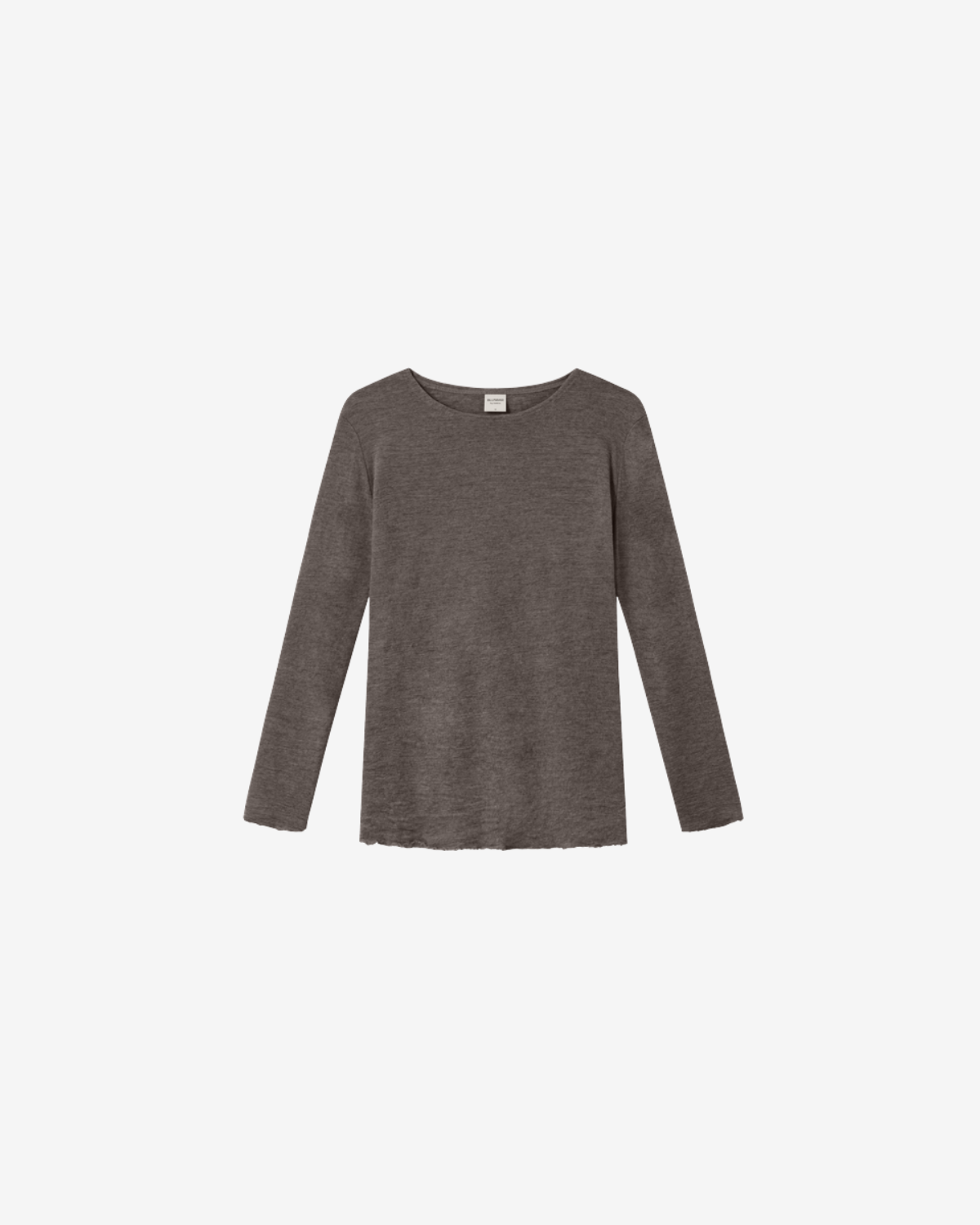 Shirt R-neck l/s Earth Melange