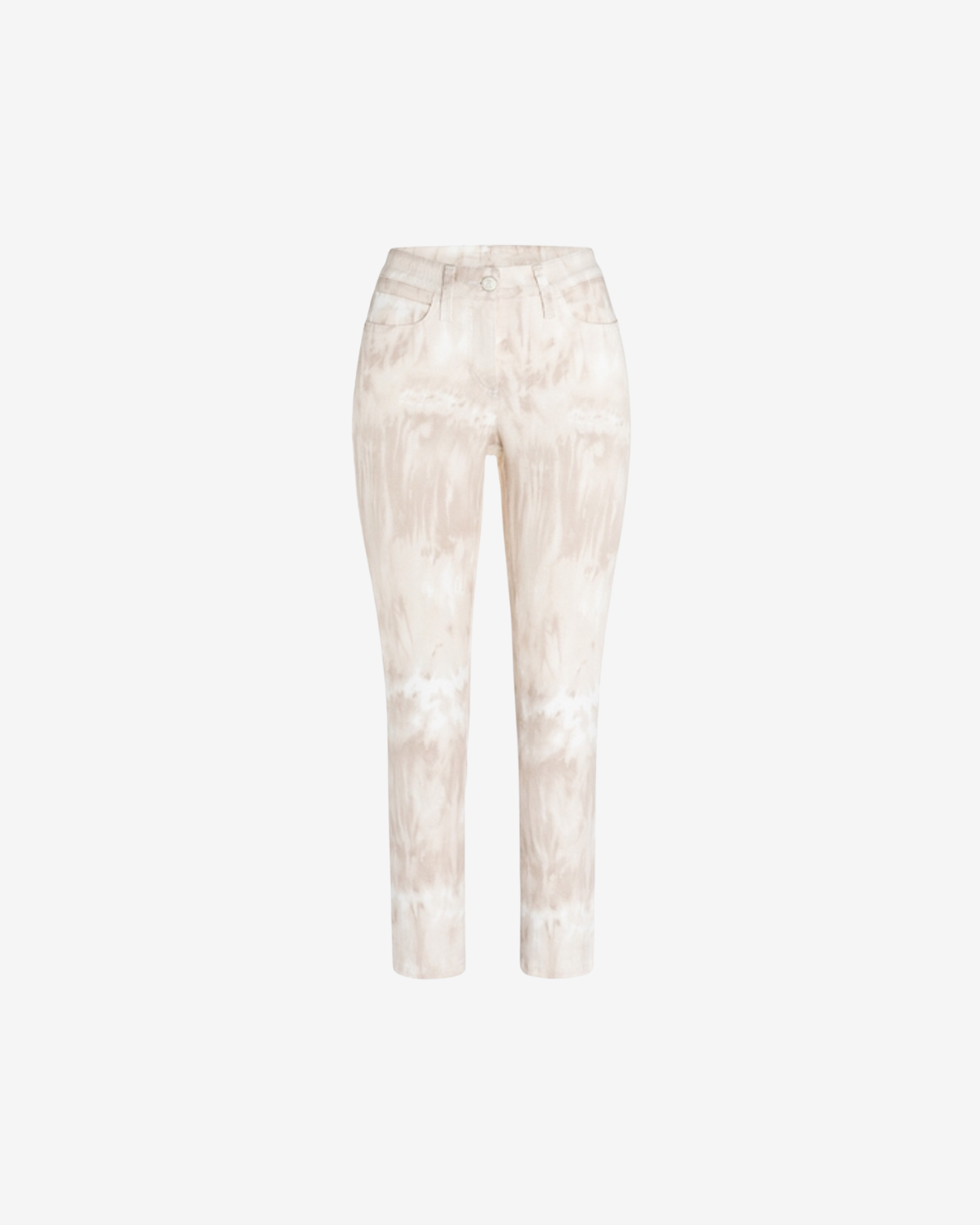 Parla Cropped broek Beige
