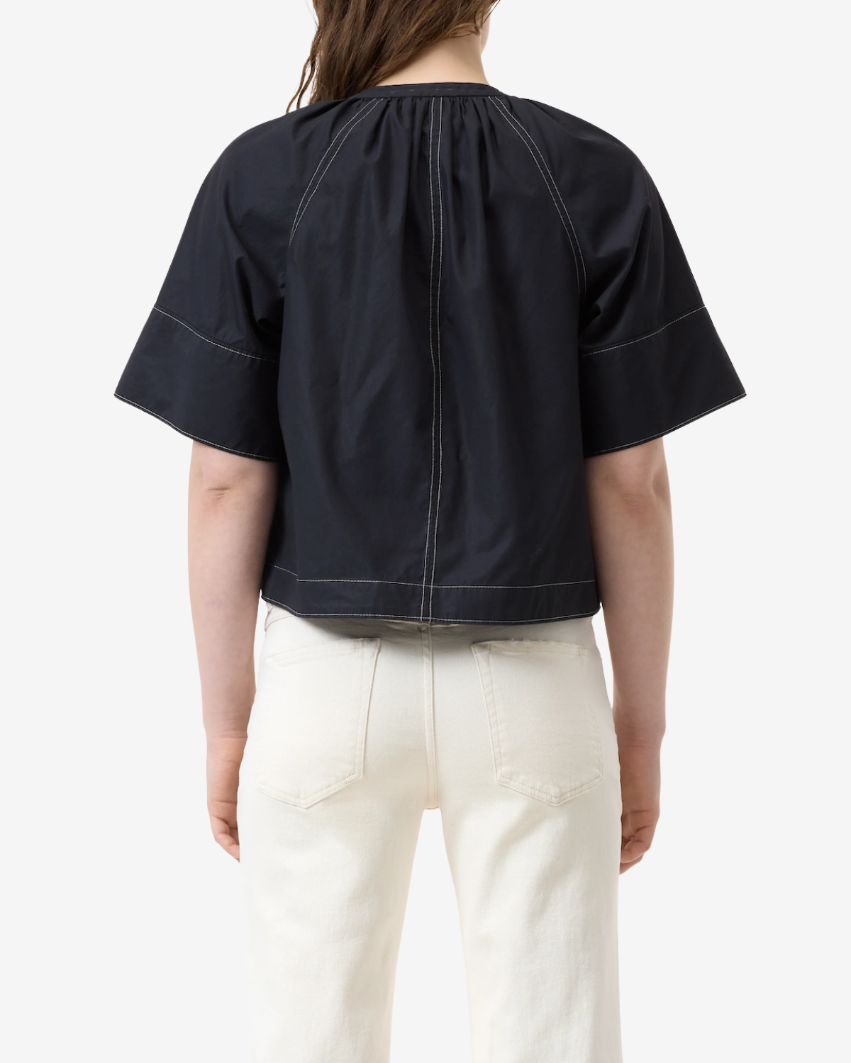 Cropped top black