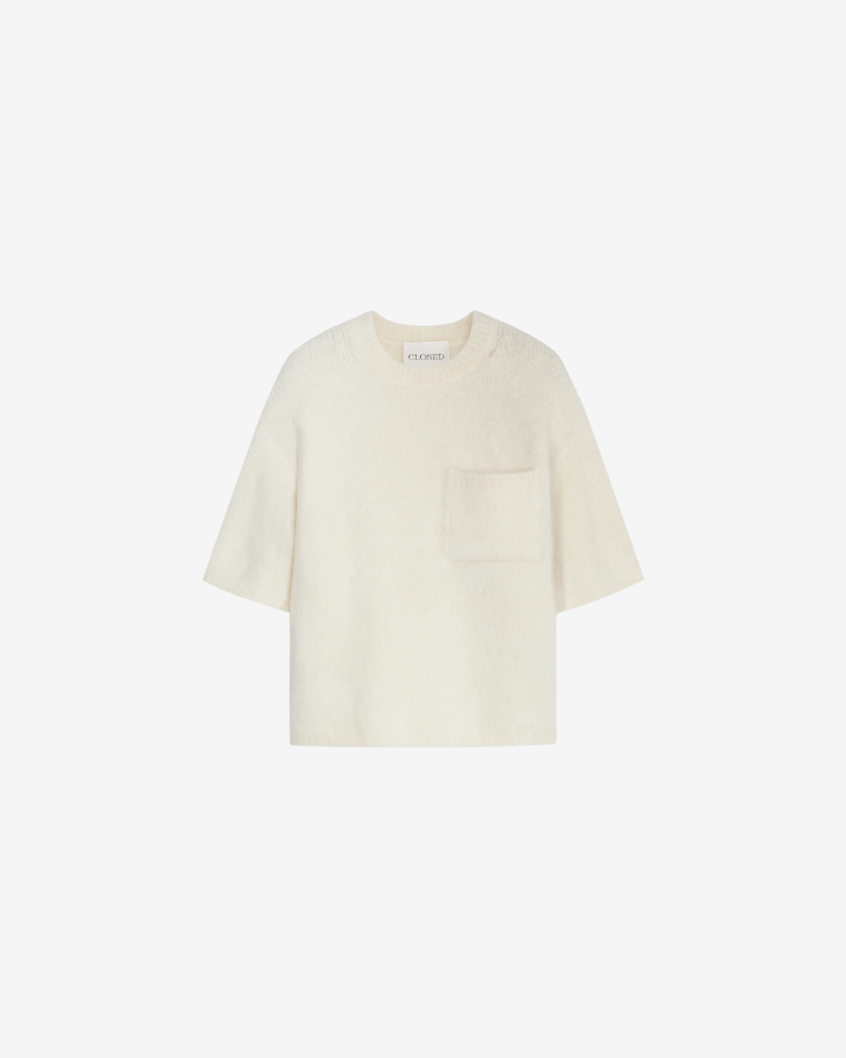 Crew short sleeve Ivory