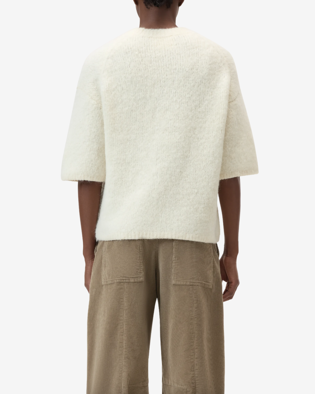 Crew short sleeve Ivory