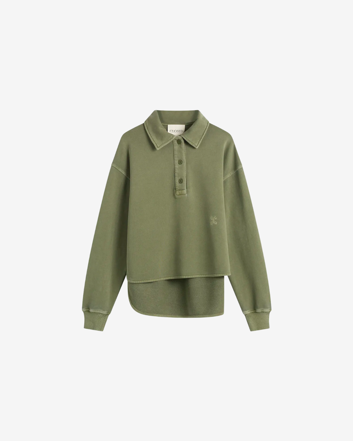 Rugby shirt army green
