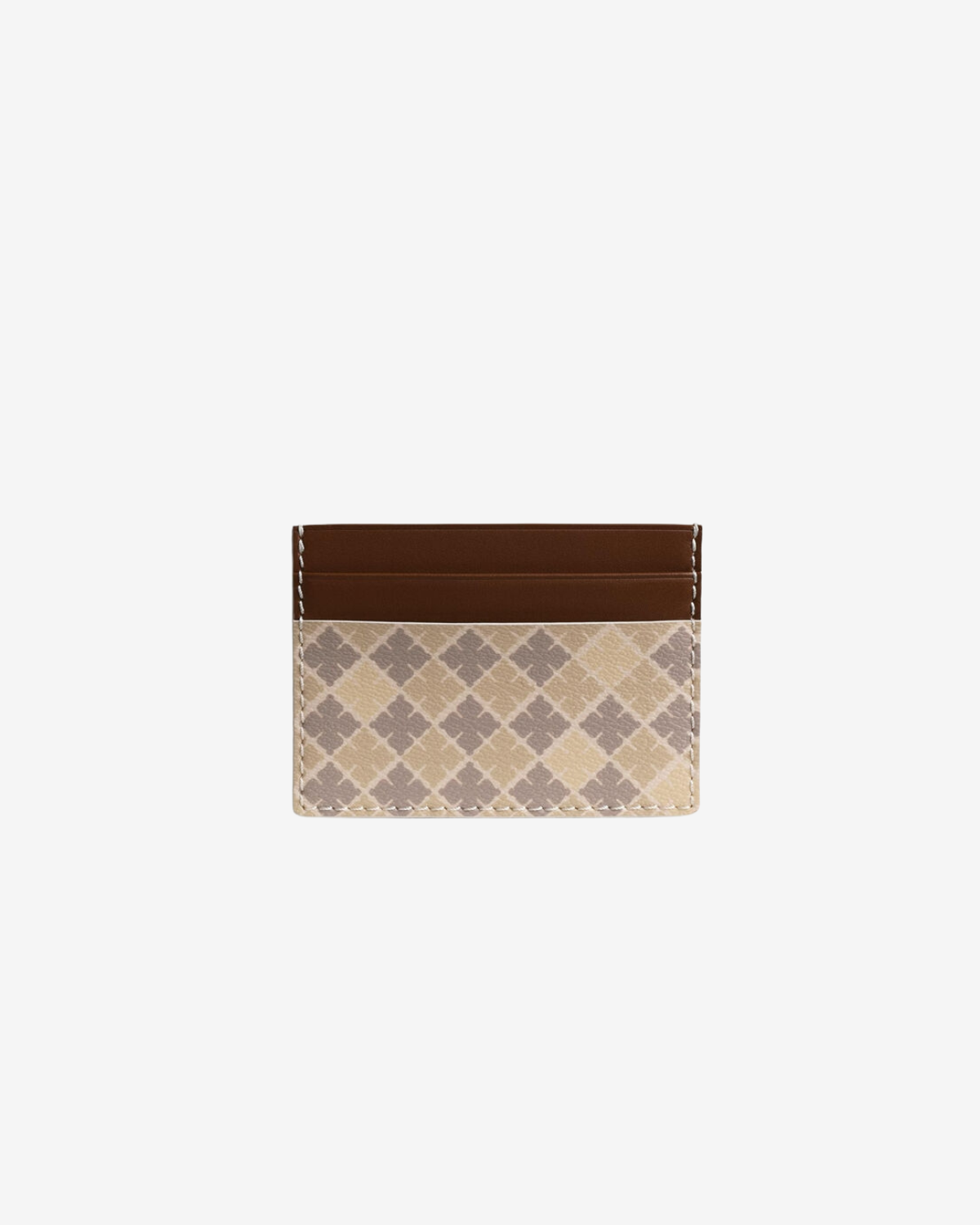 Elia printed cardholder wood