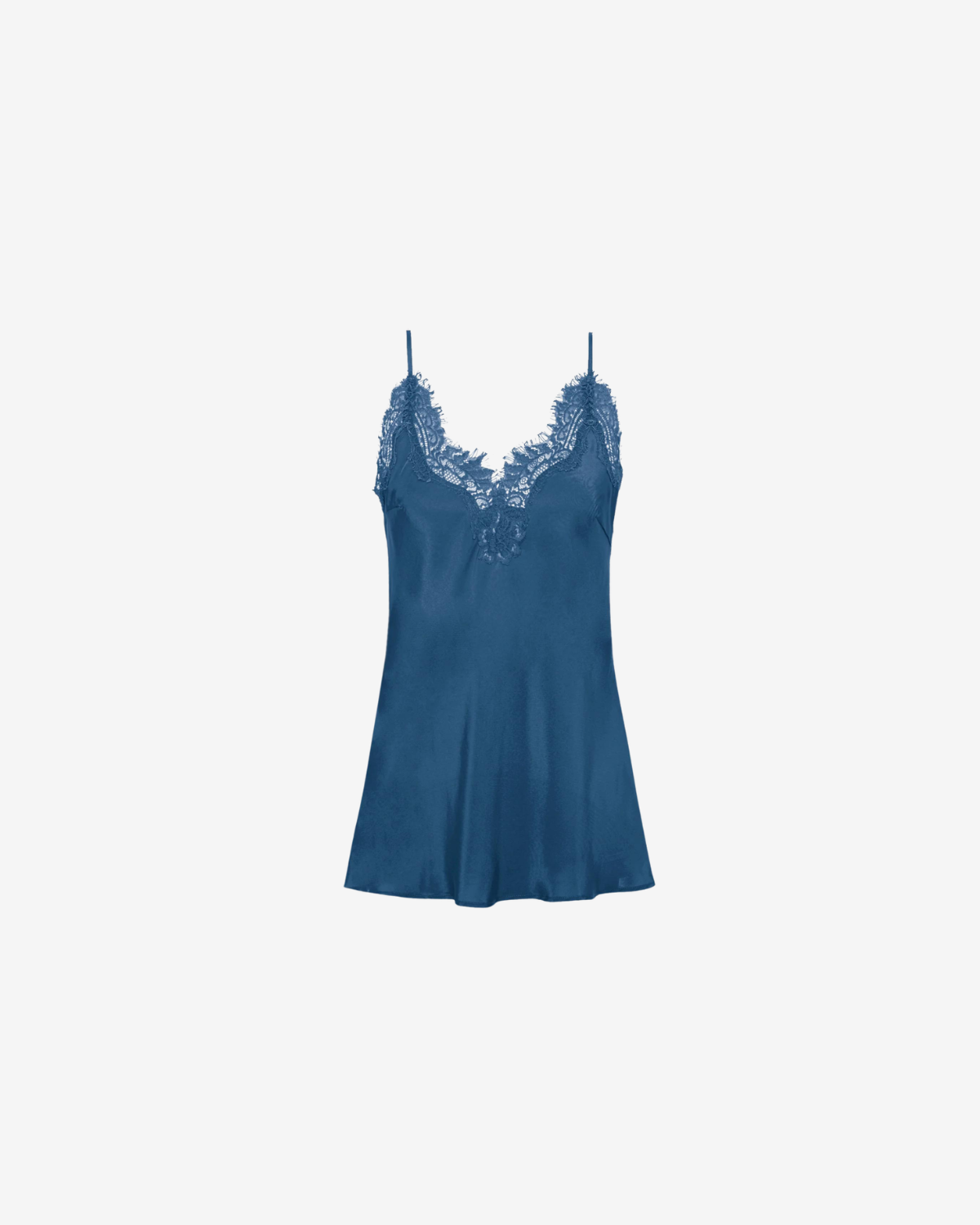 floral cami DUSTY BLUE