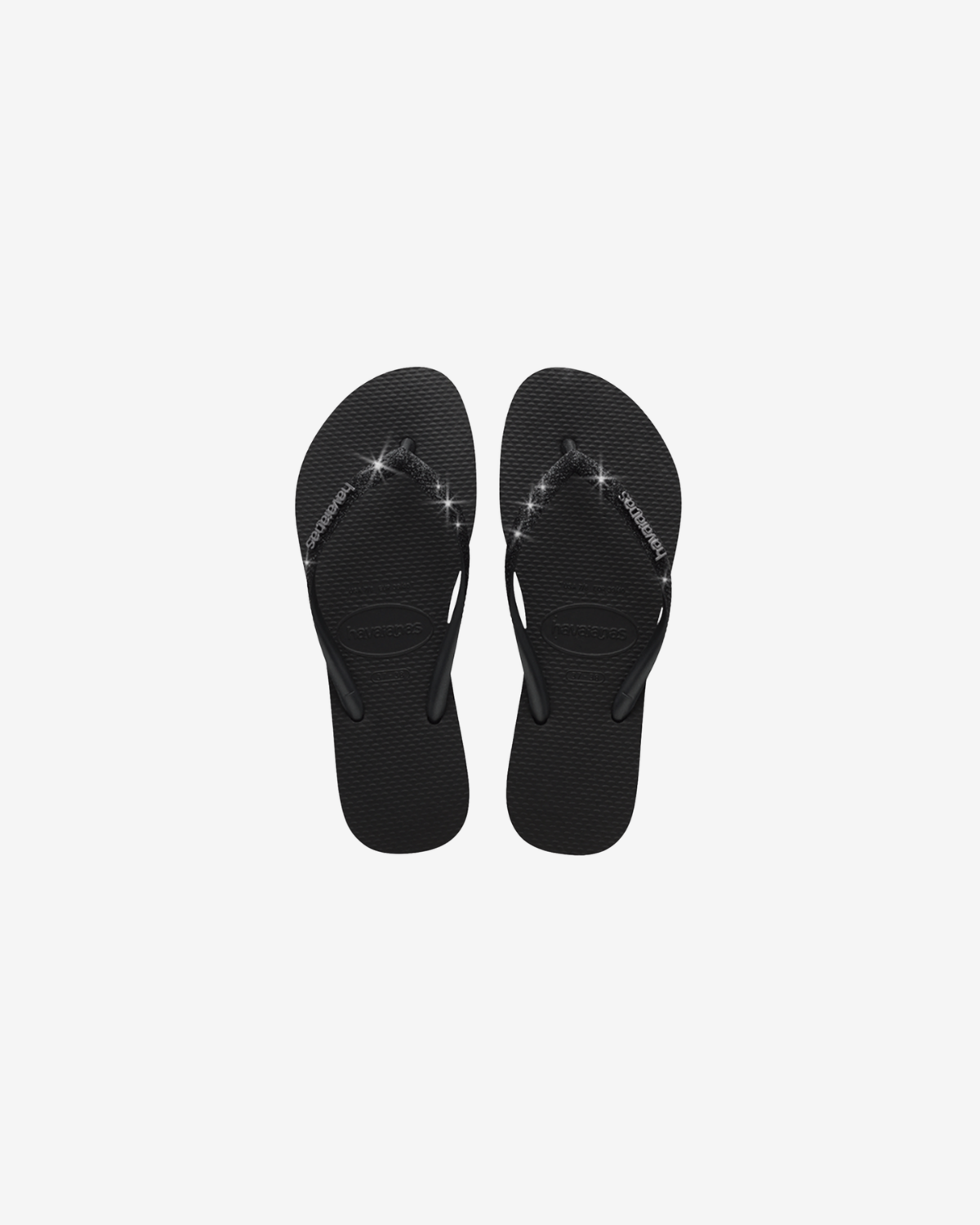 Slim gliter black/black