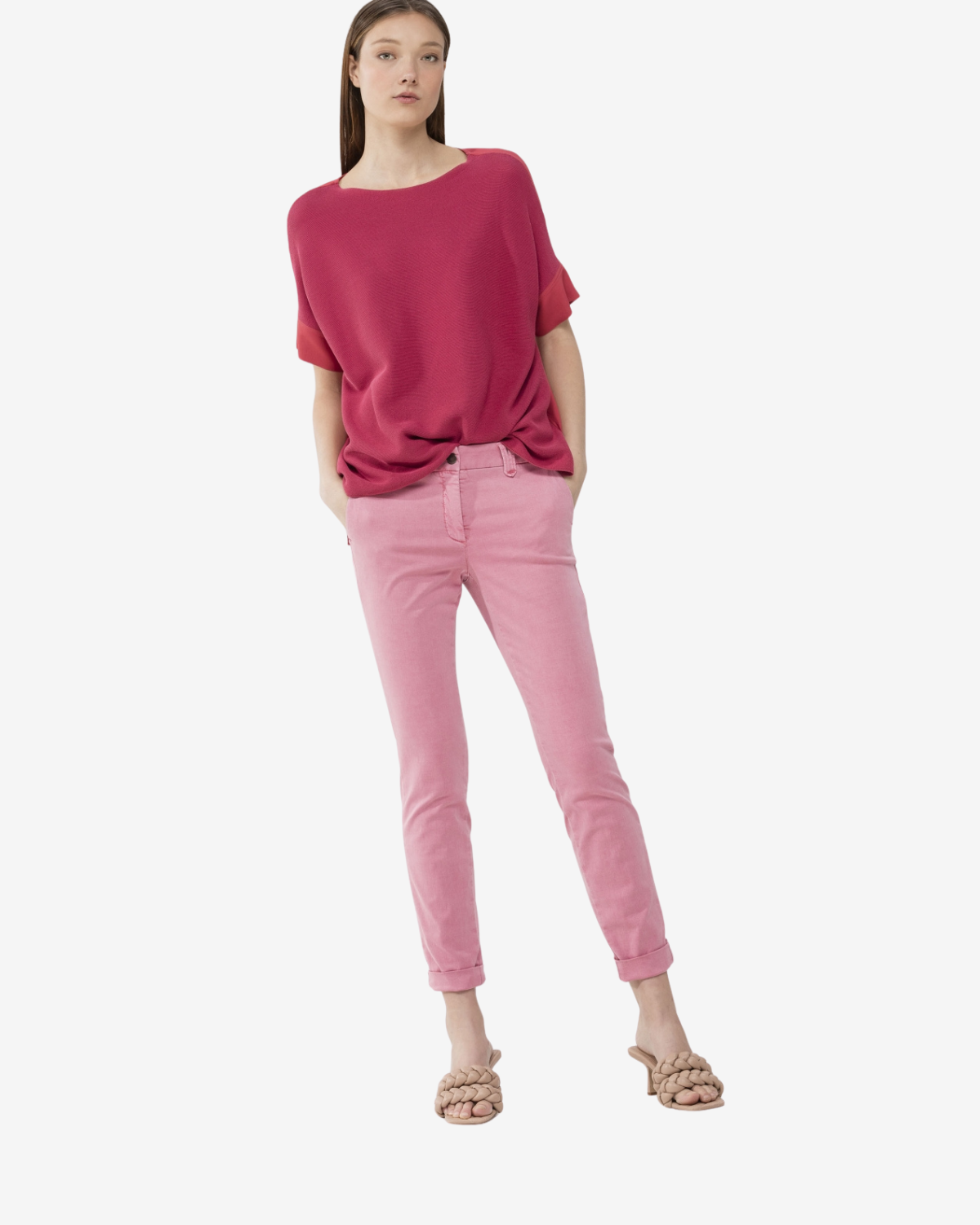 SKINNY COLOUR DENIM primrose