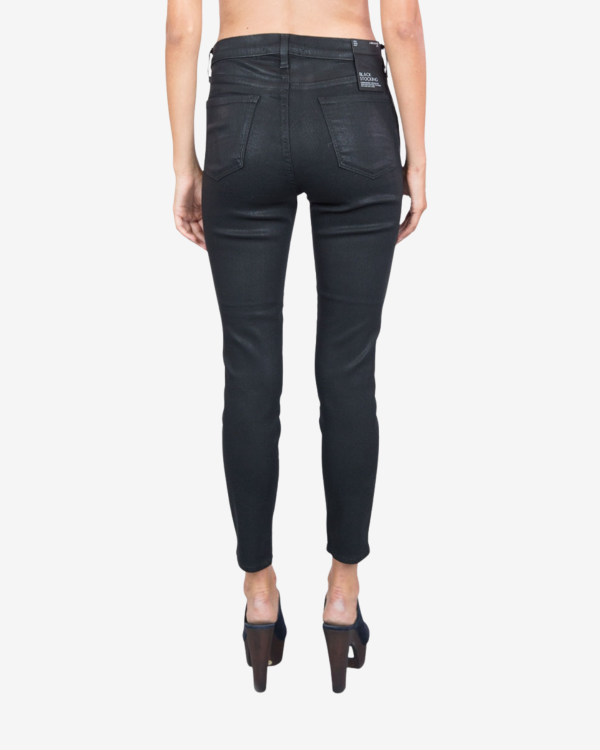 ZION Mid Rise Skinny Zwart