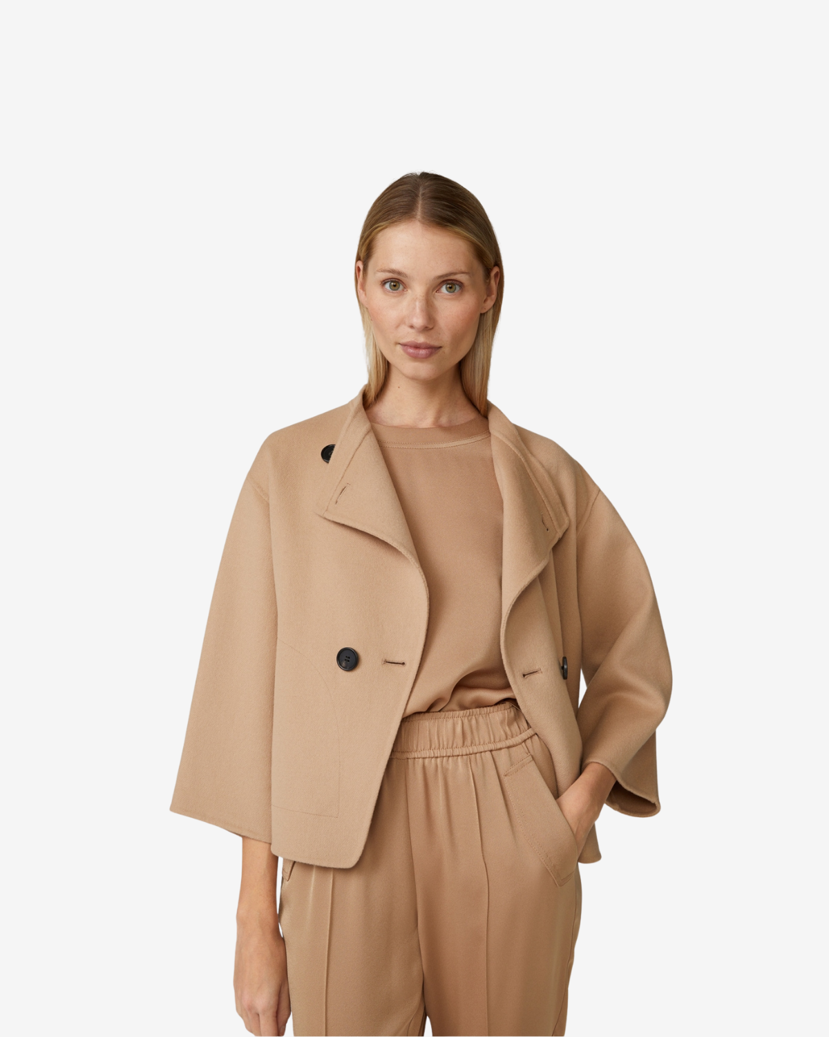 Outerwear Open Brown
