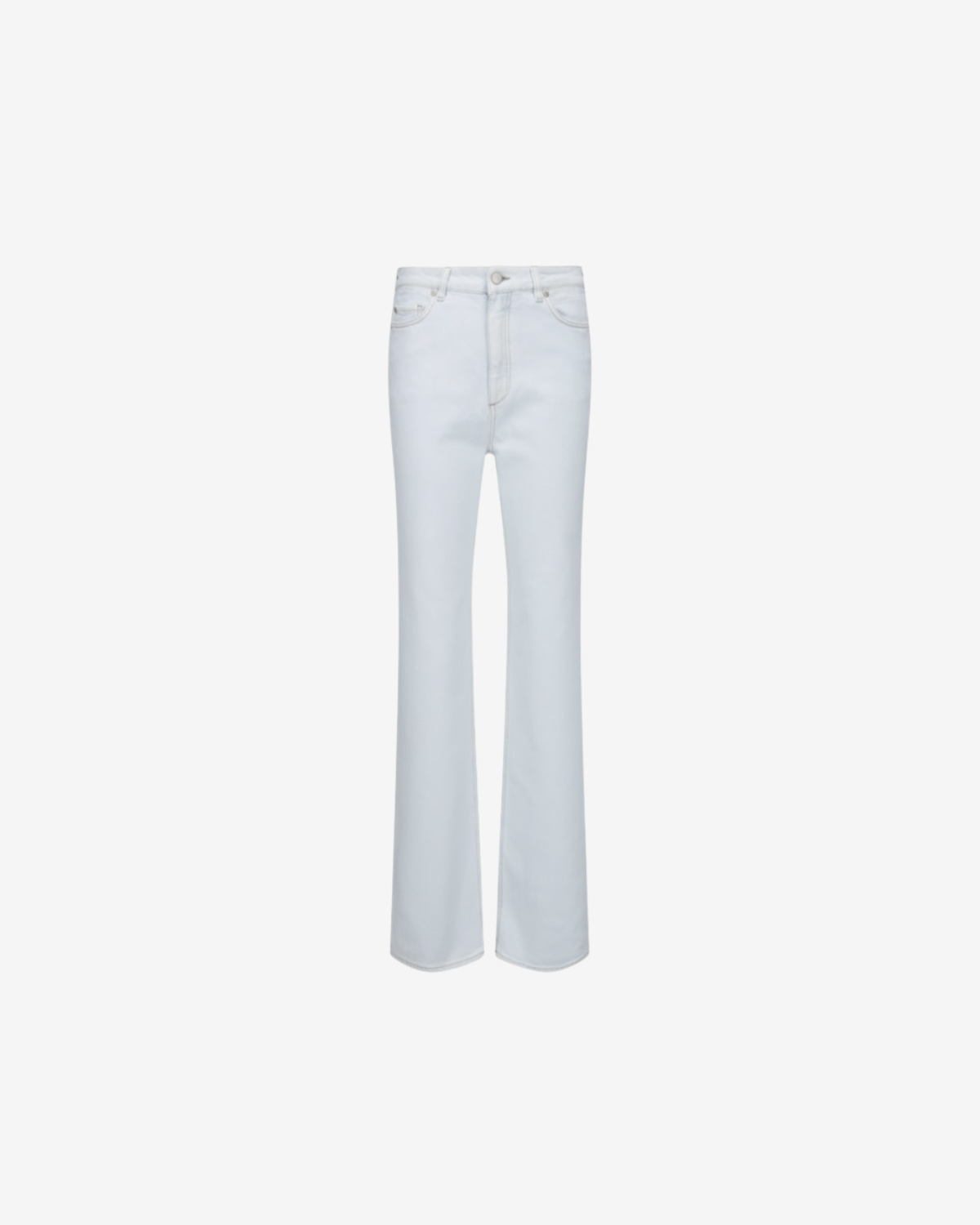 Denim love trousers bleached denim