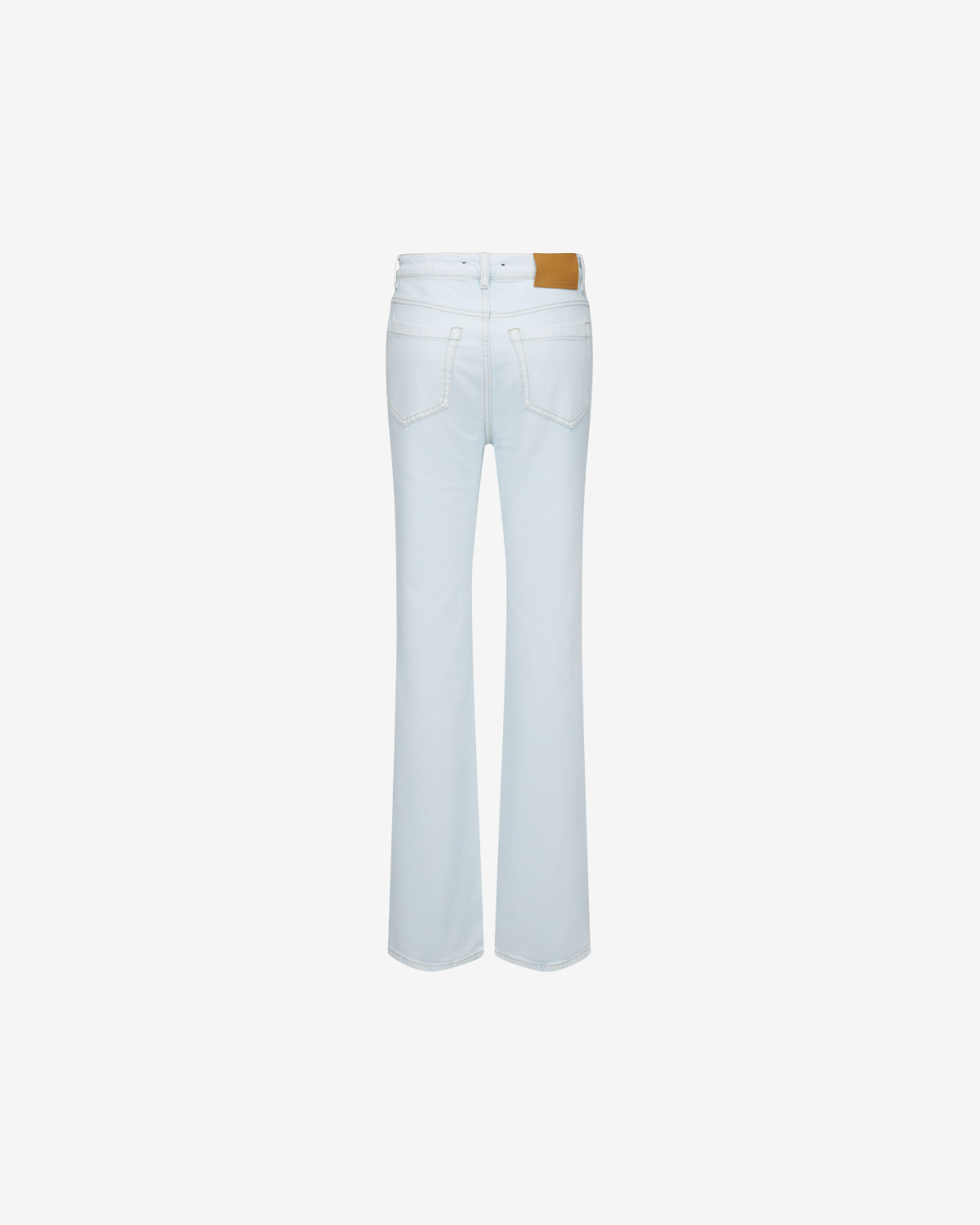 Denim love trousers bleached denim