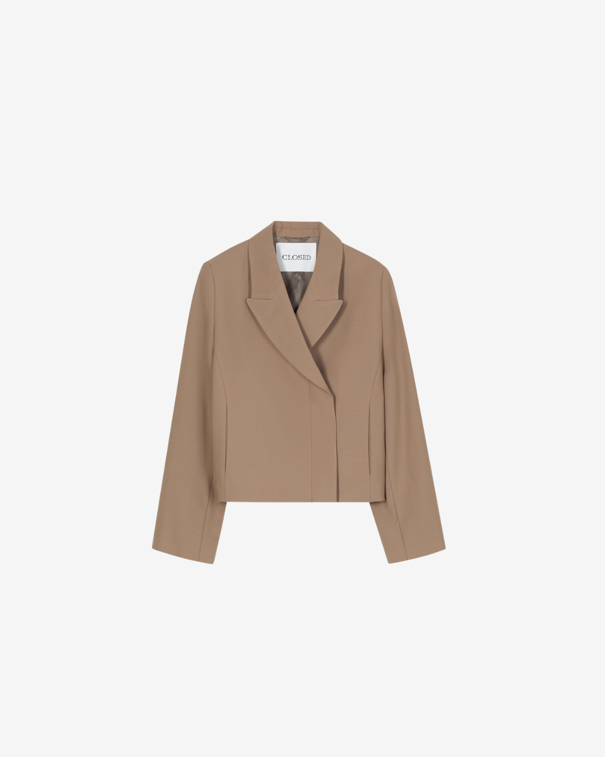 Cropped blazer Hazel beige