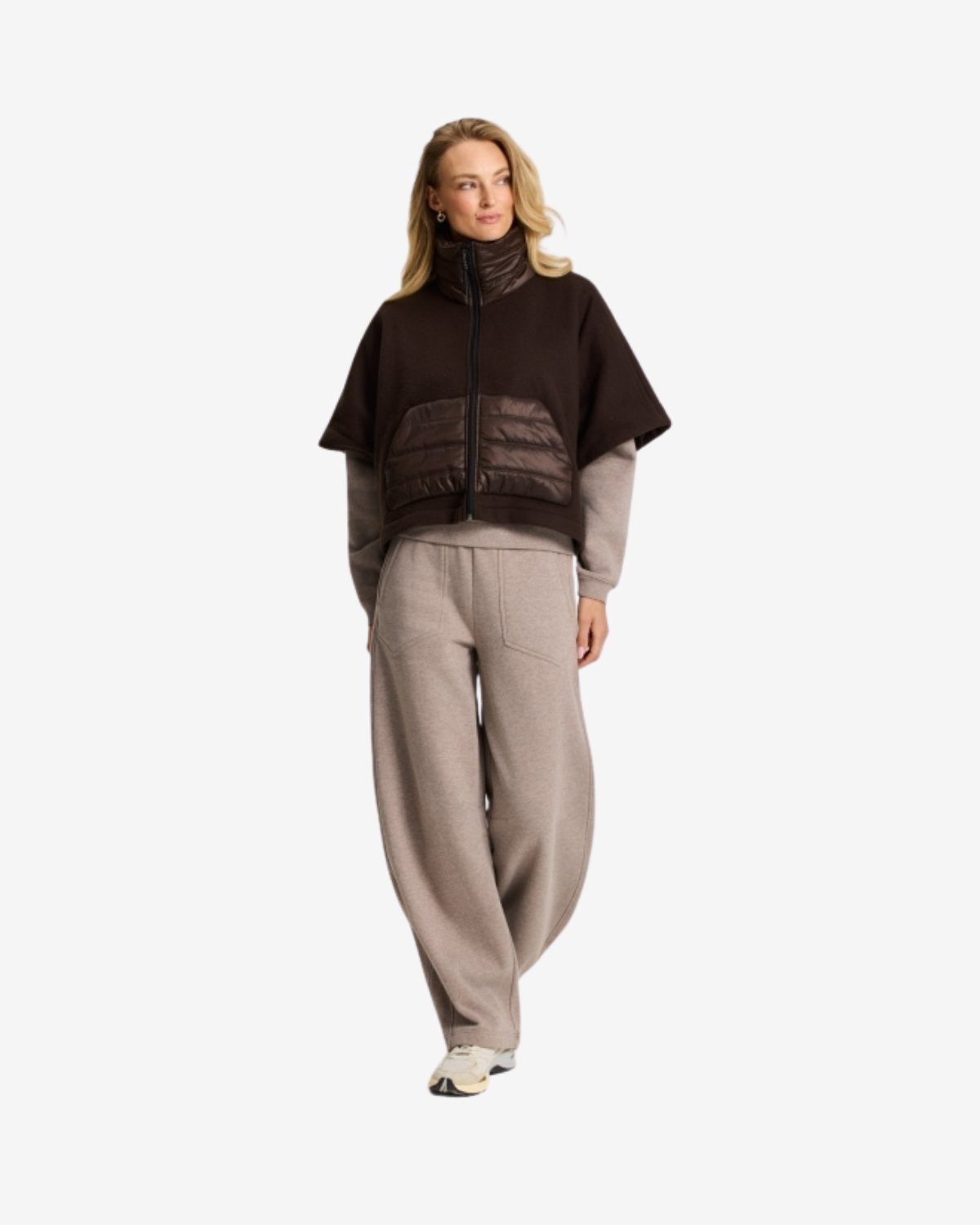 Stine Cape Dusk Brown