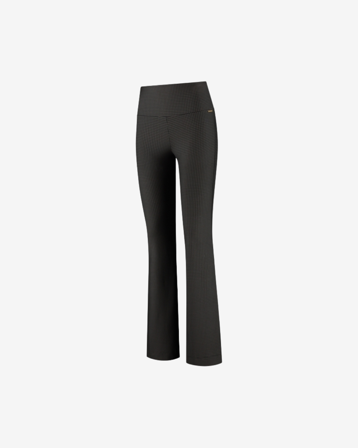 Celine X-Flared Leggings Pied de poule dusk brown