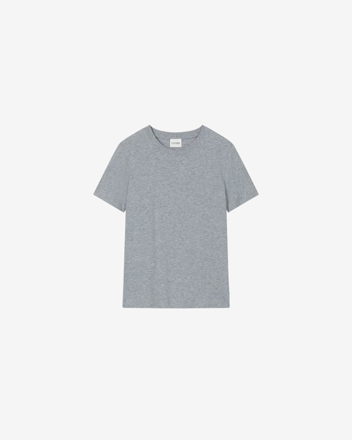 Basic t-shirt light grey melange