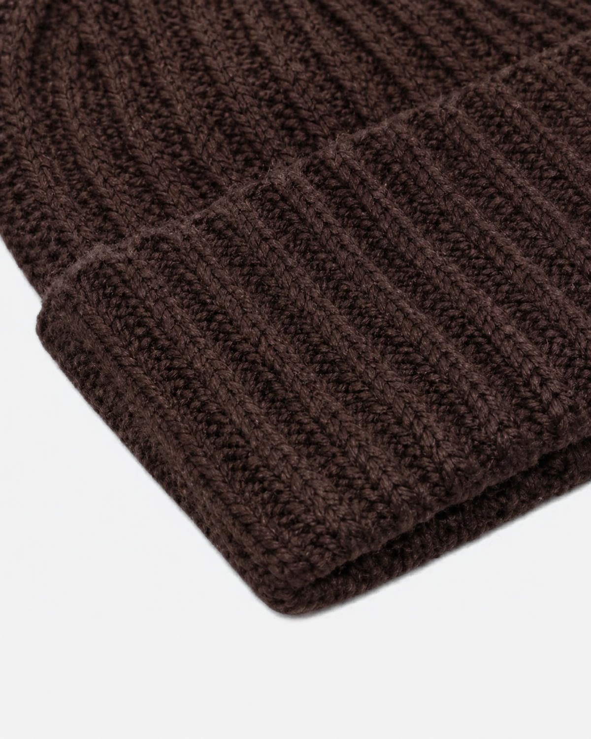 Knitted hat Cinder brown