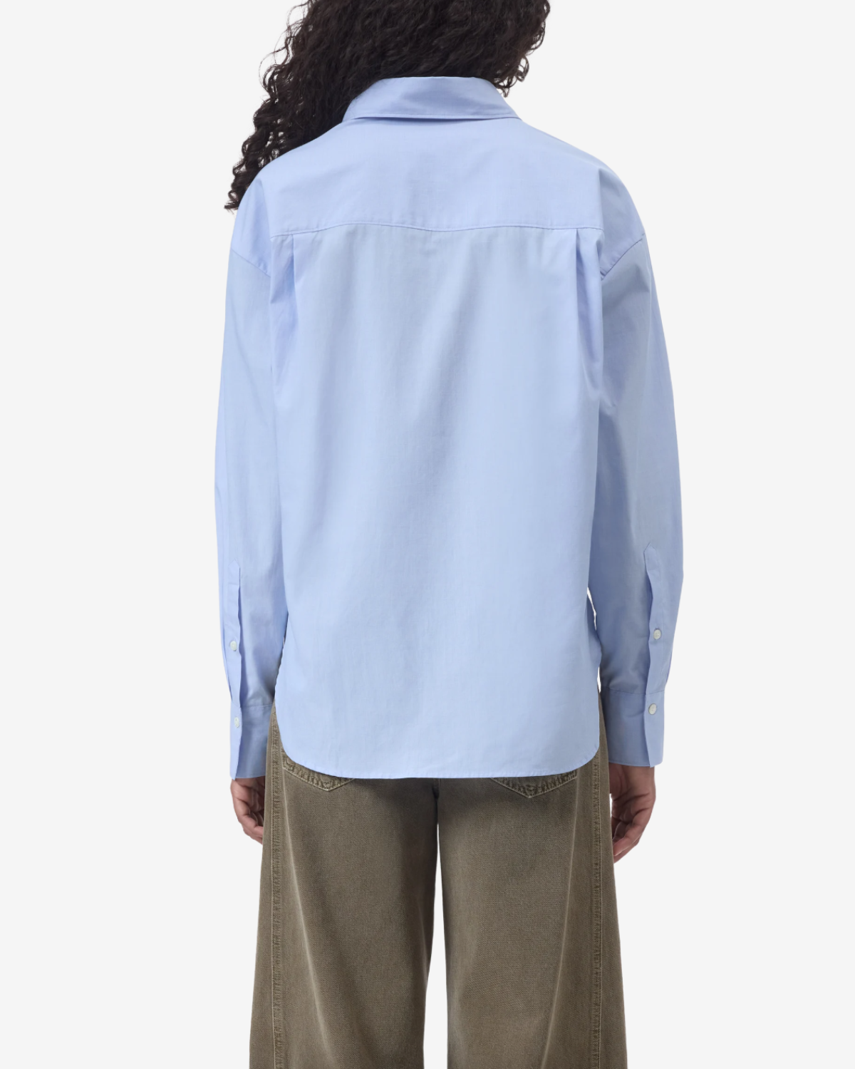 Oversized shirt Breeze blue