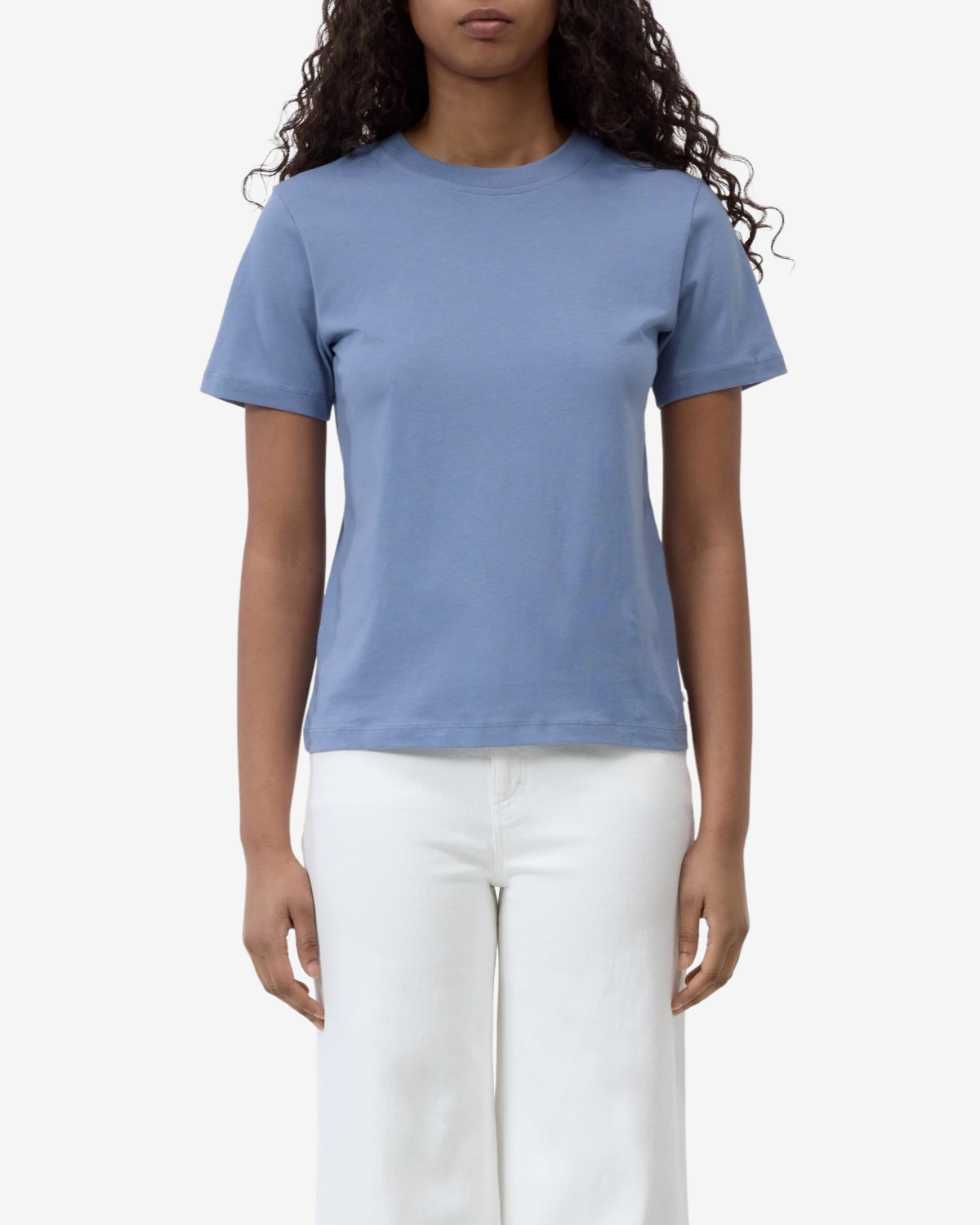 Basic t-shirt Stone blue