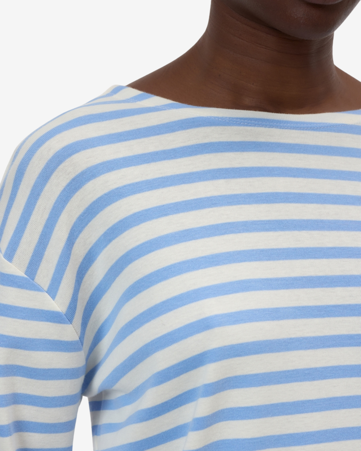 Basic longsleeve Sky blue