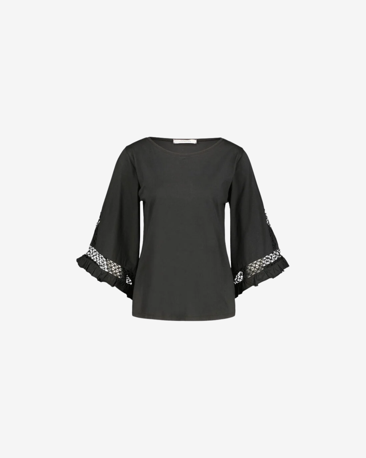 CASUAL STATEMENT shirt 3/4 Pure black