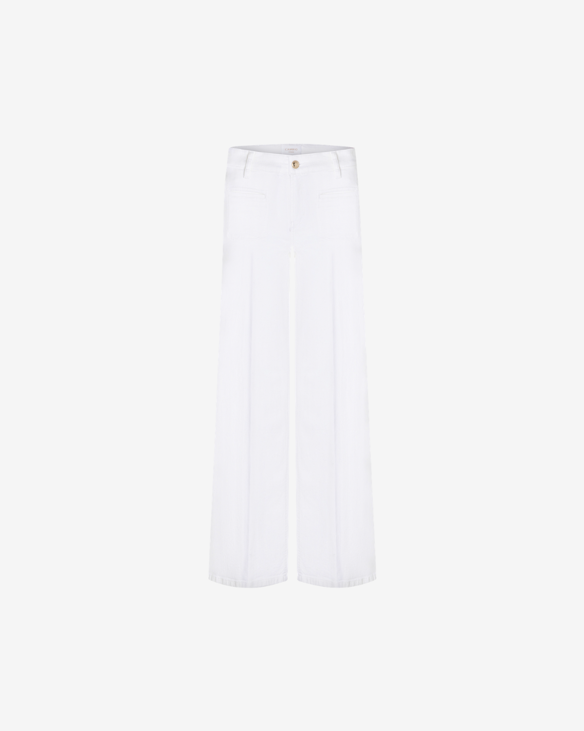 Tess wide leg pure white stone