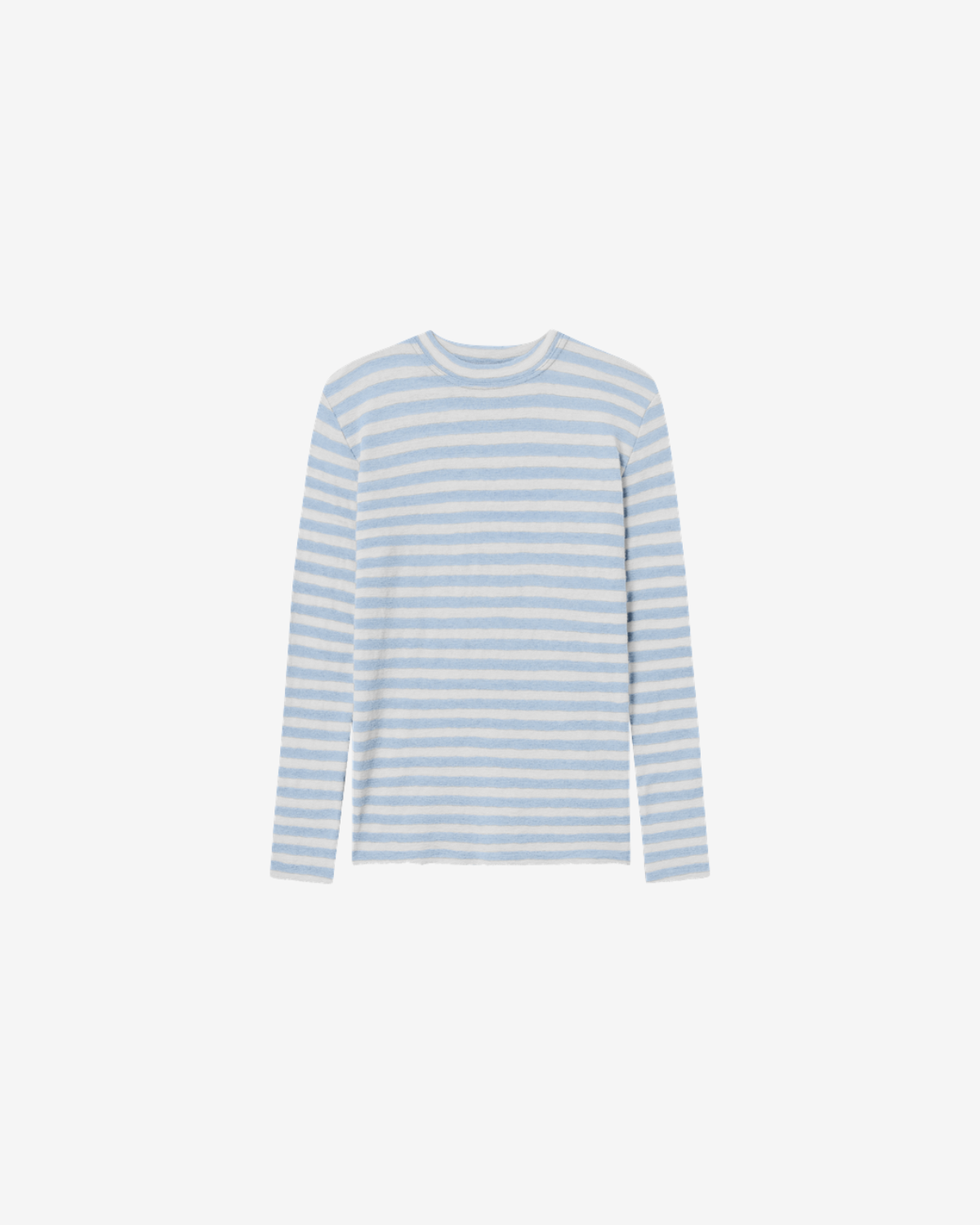 Shirt raw white sky blue melange