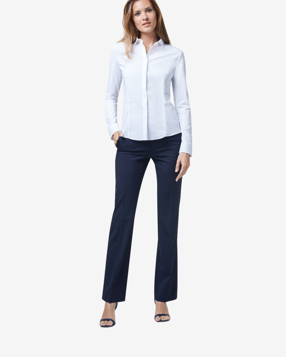 Witte blouse  Wit