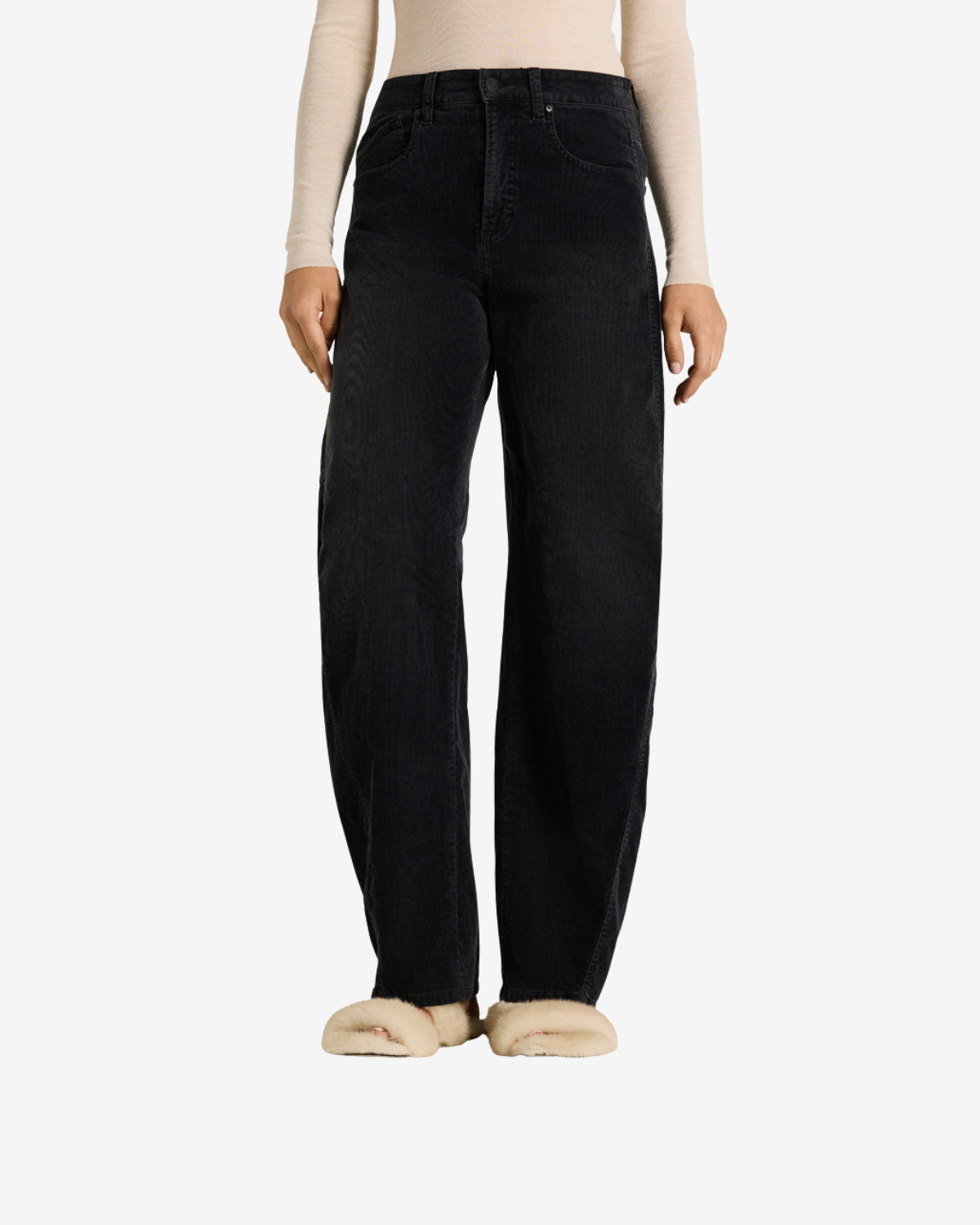 Baggy twisted studio87 washed out black