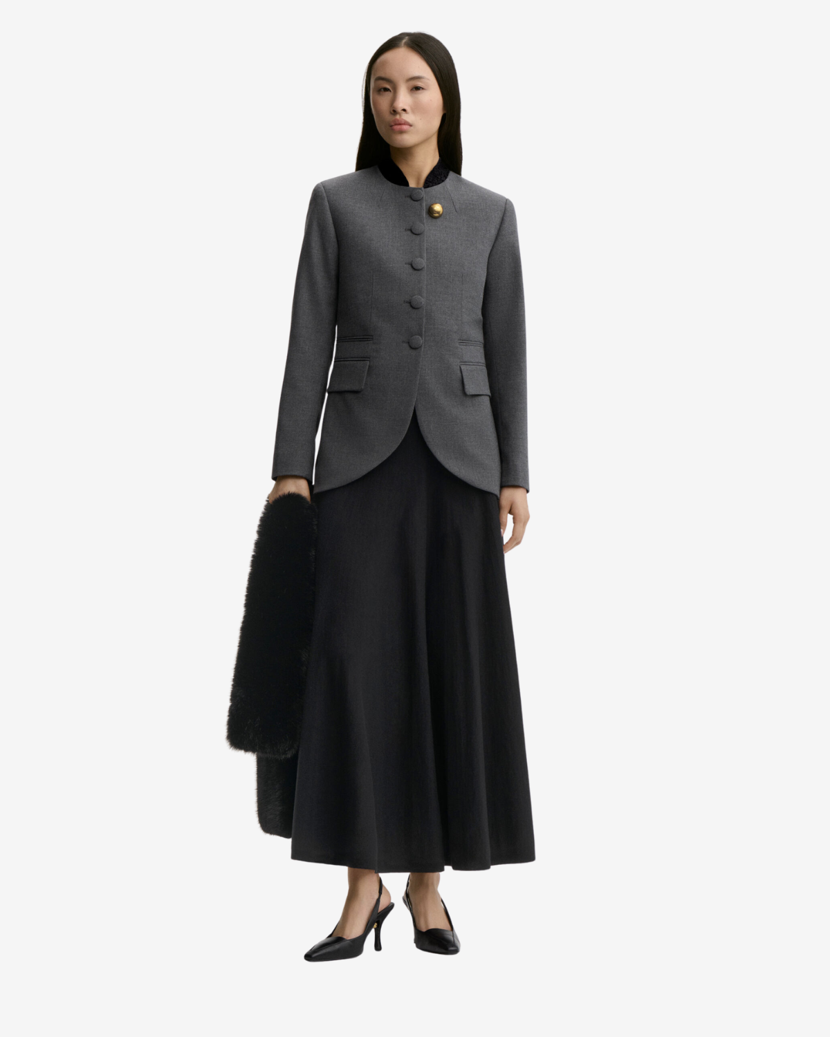 Claye Dark grey melange